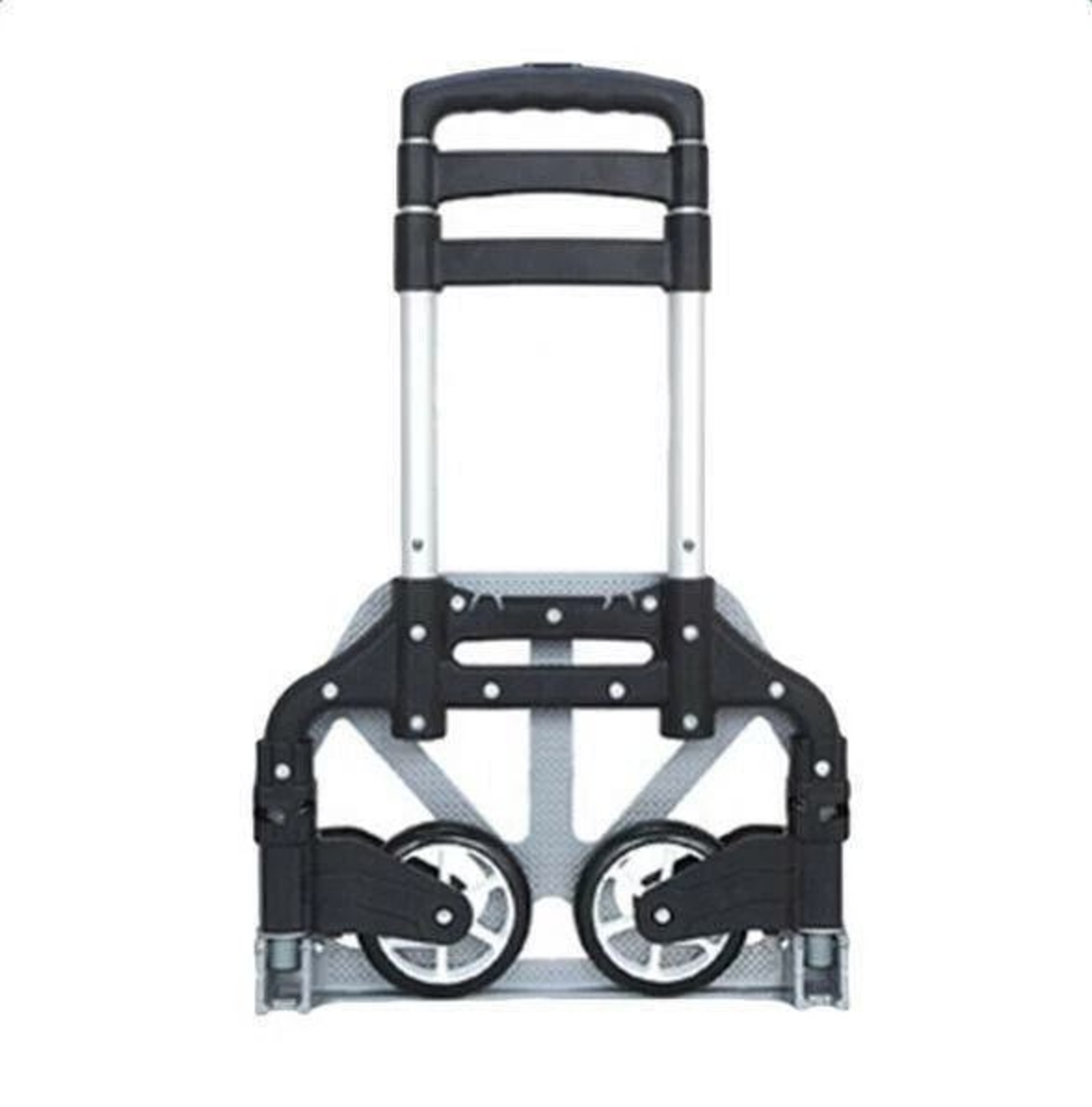 Compact Aluminium Folding Push Cart Portable Travel Shopping Trolley Luggage 7
