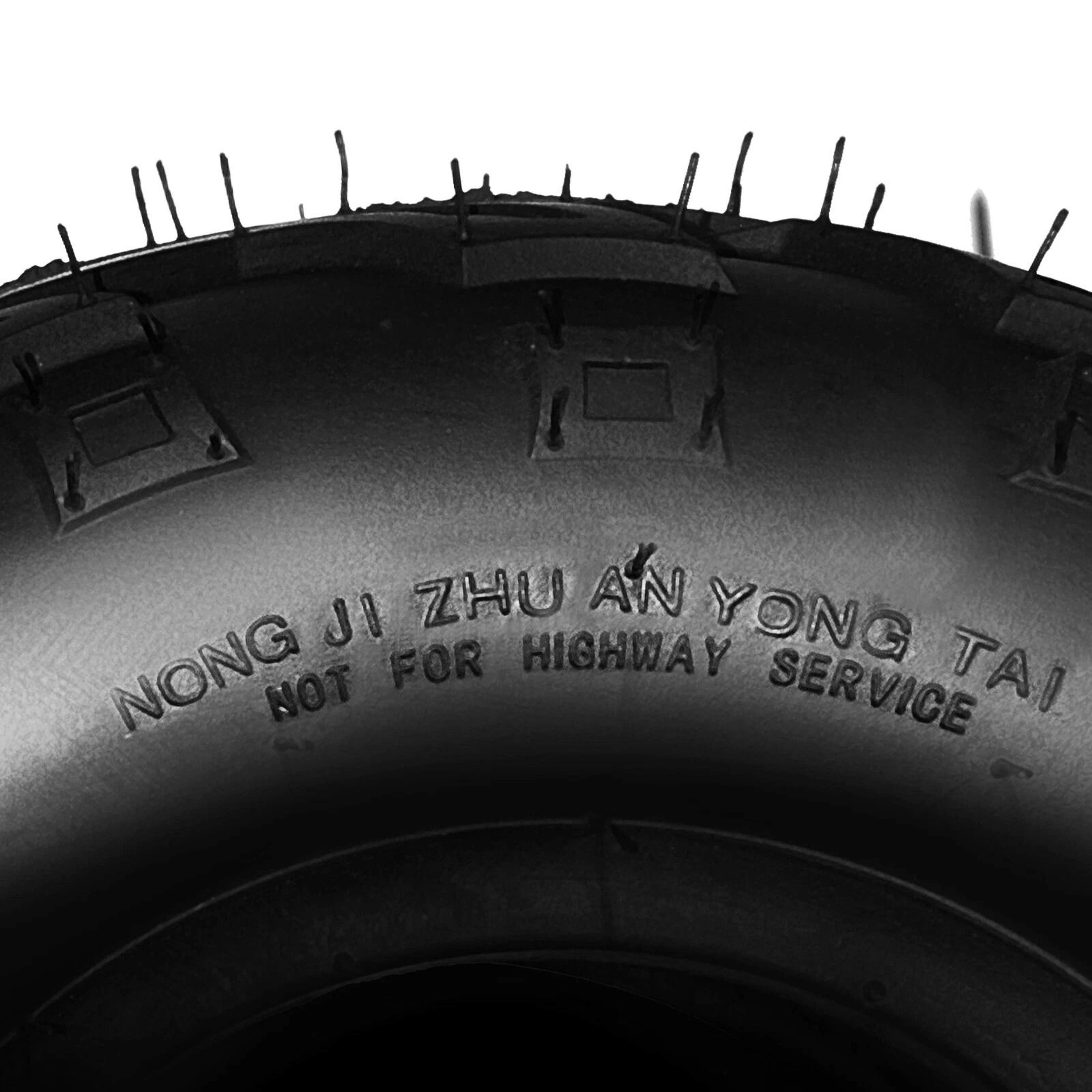 Durable ATV Go Kart Tires 4 Ply Front  Rear Set 2