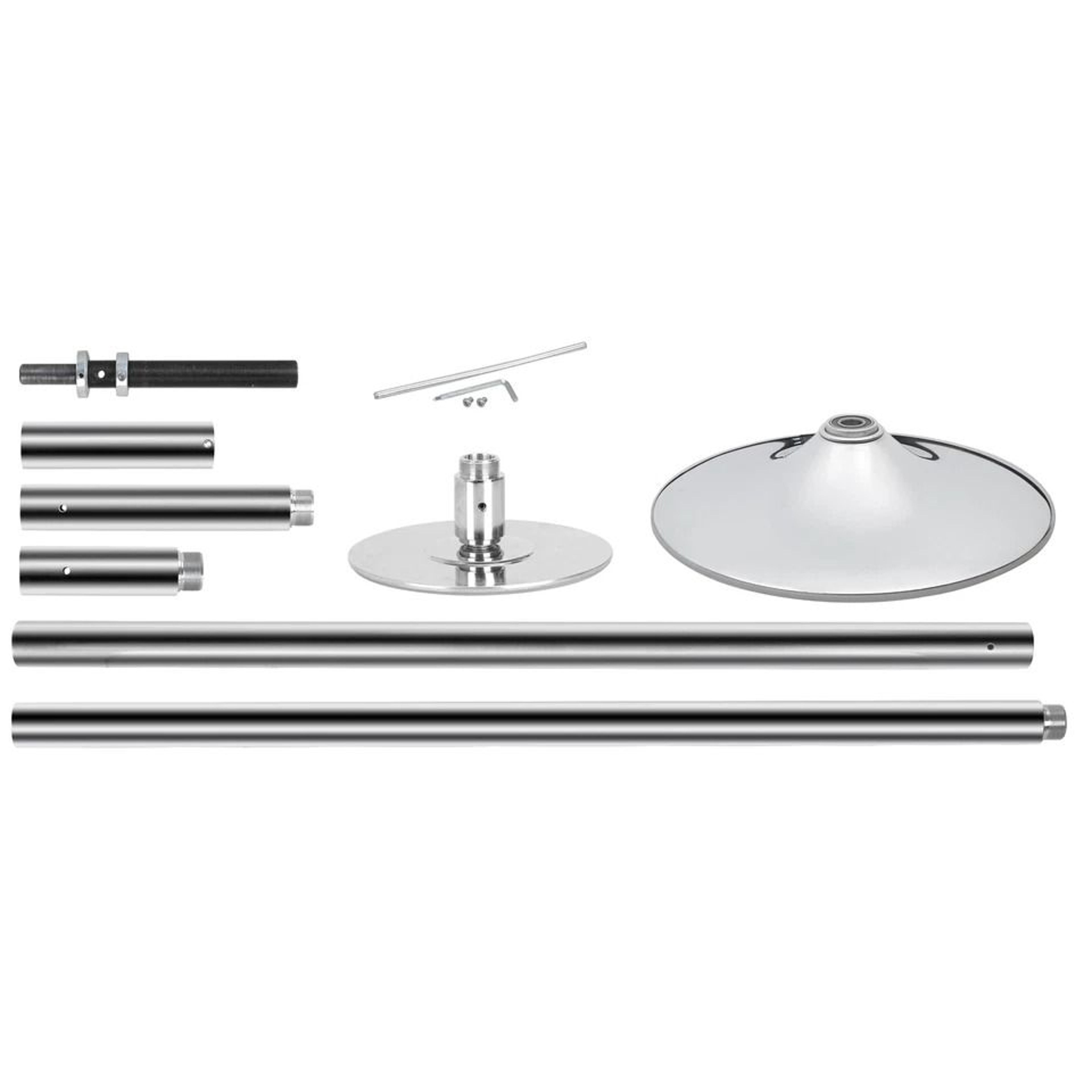 Adjustable Dance Pole Kit Spinning  Static Fitness Pole For Home Workouts 4