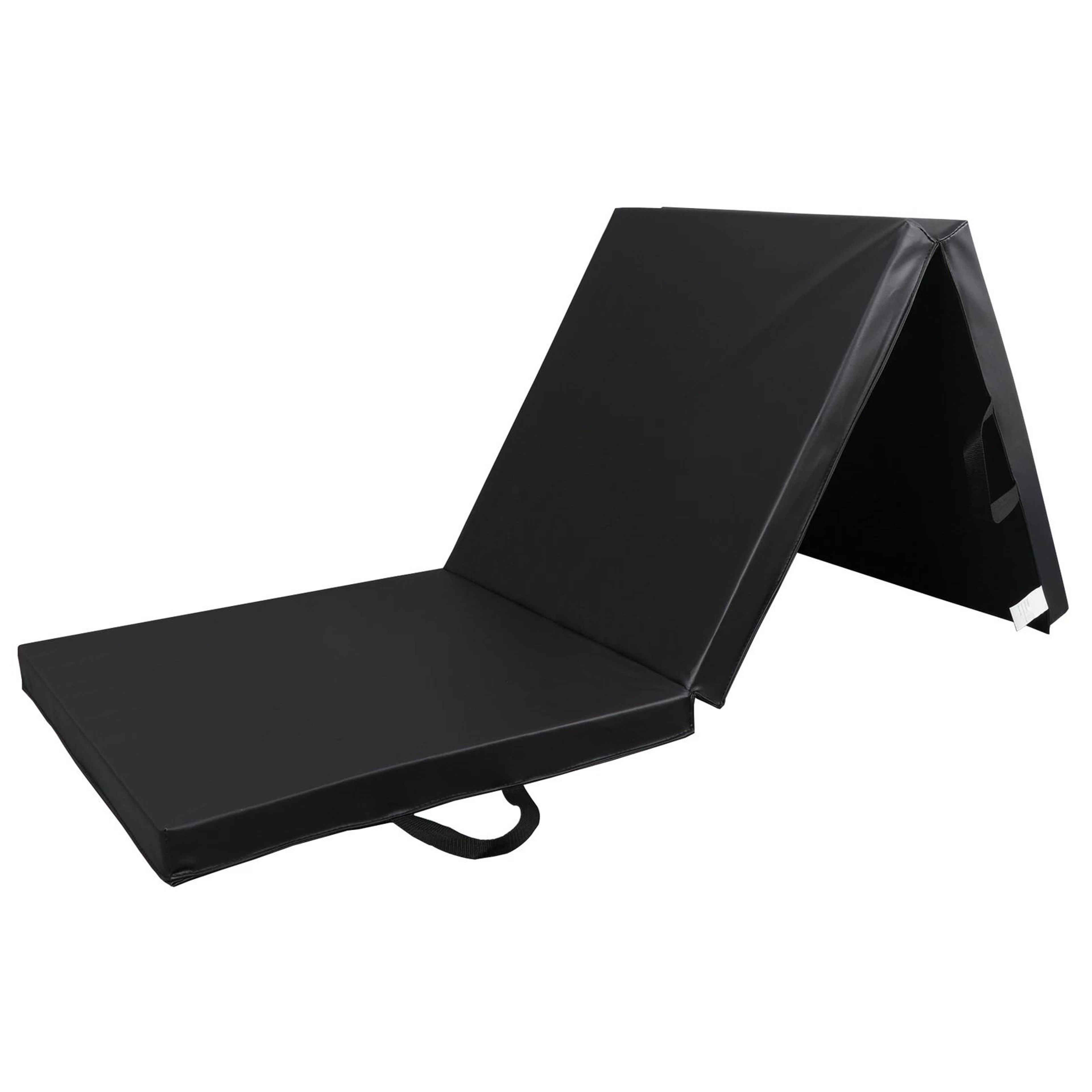 Folding Gymnastics Mat Thick Foam Exercise Mat With Carrying Handle For Yoga Stretching  Fitness 4