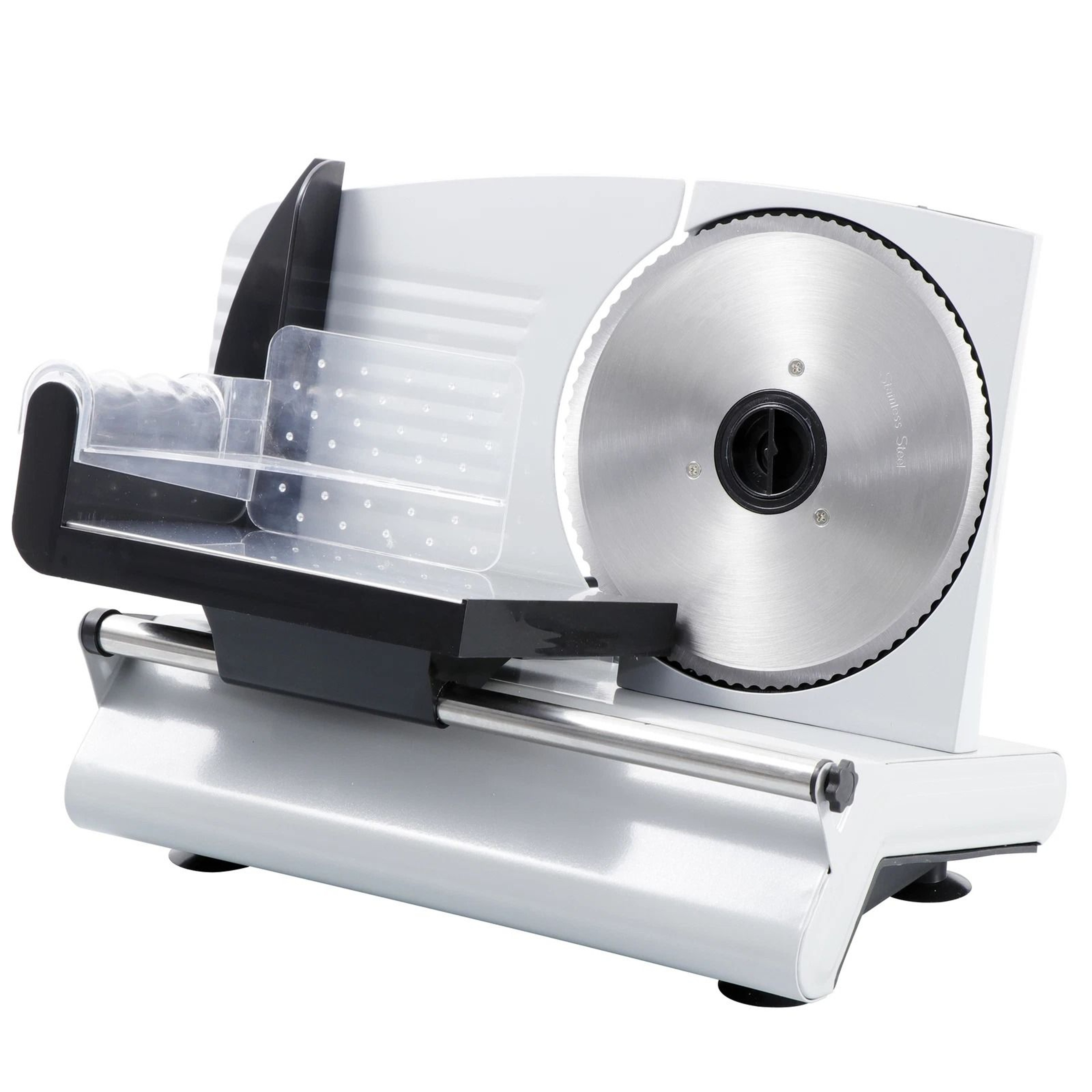 Premium Electric Meat Slicer Stainless Steel Blade Adjustable Thickness For Precise Cuts 7