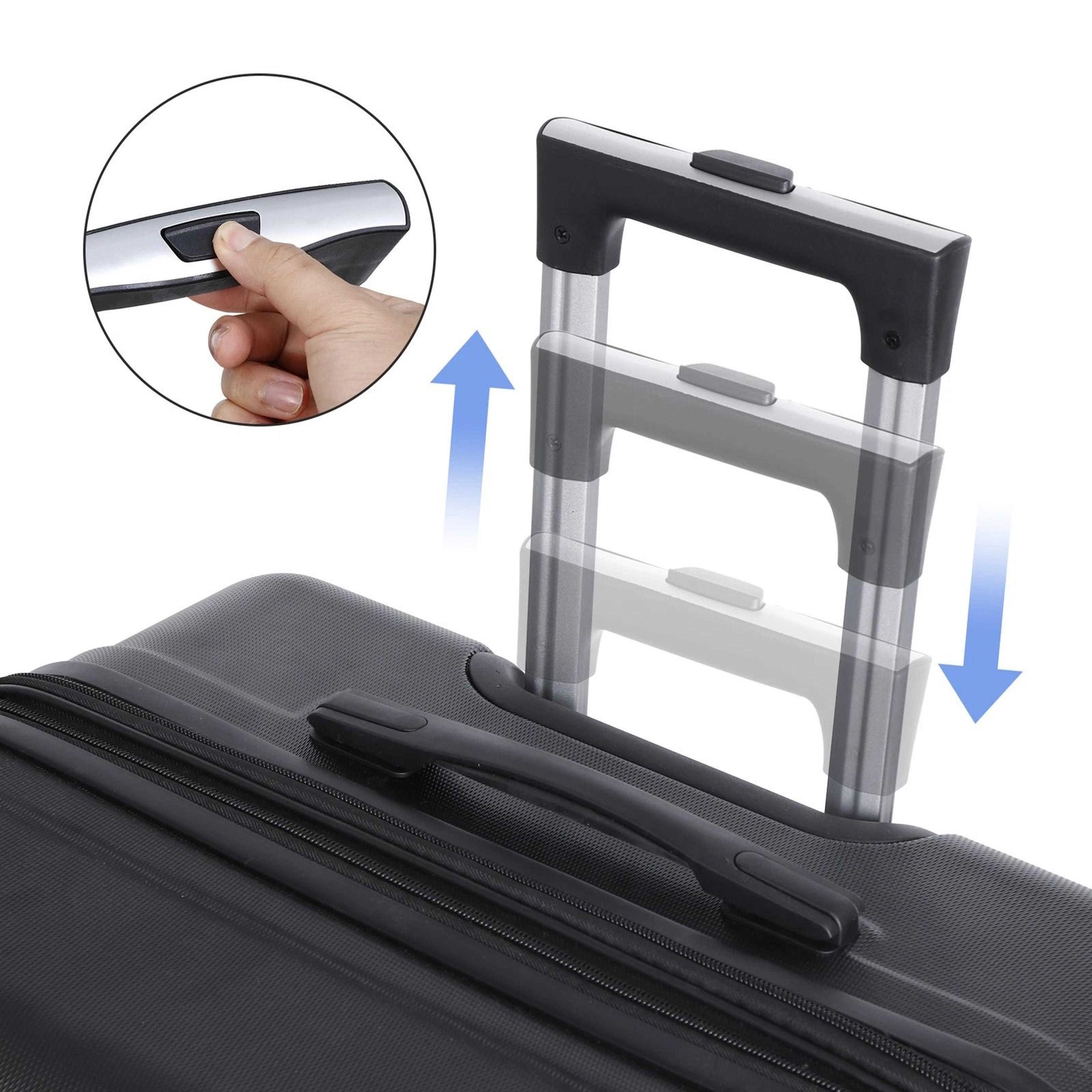Premium Expandable Luggage Set Lightweight Spinner Travel Suitcases 10