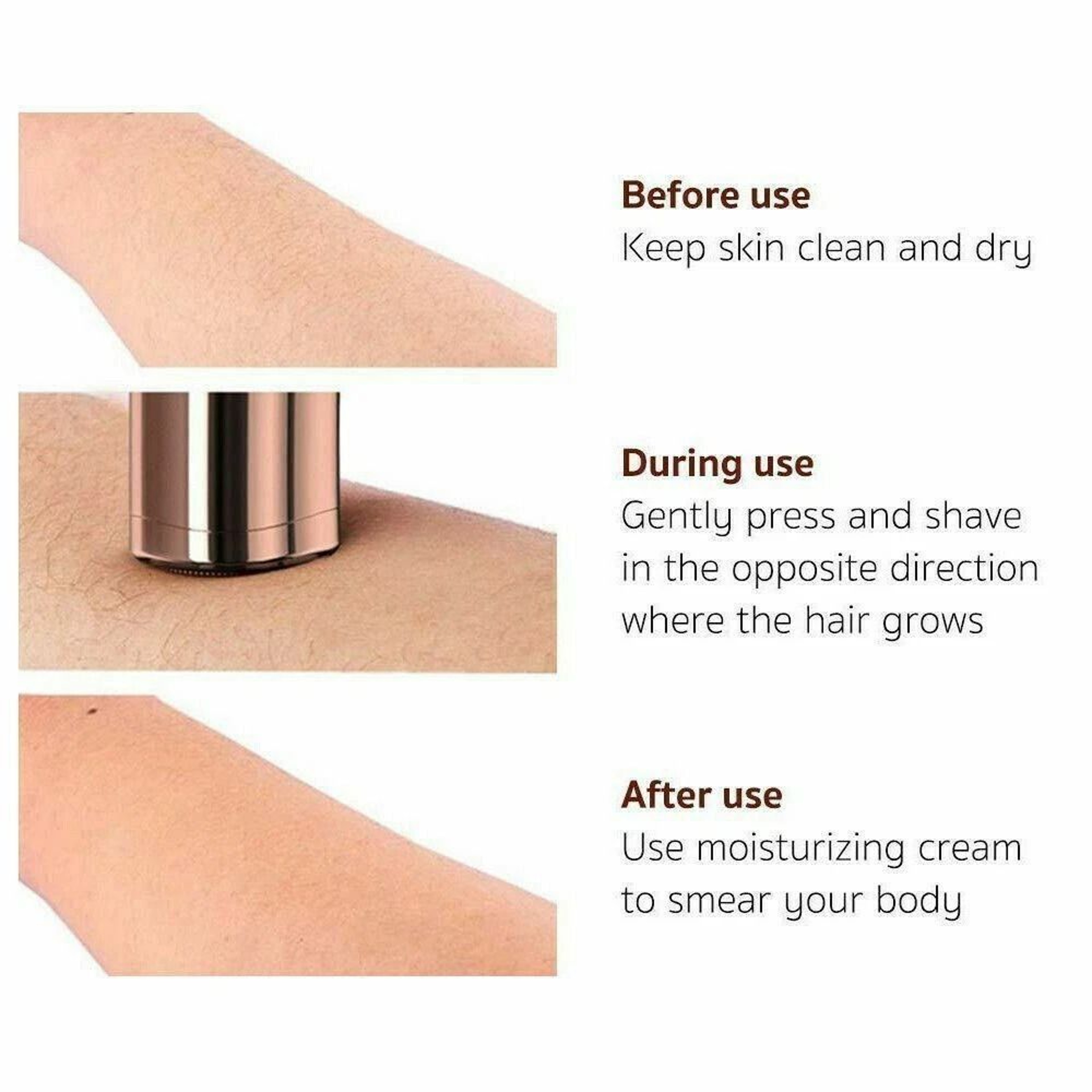 Flawless Hair Remover Replacement Blades Precision Heads For Smooth Skin Care 4
