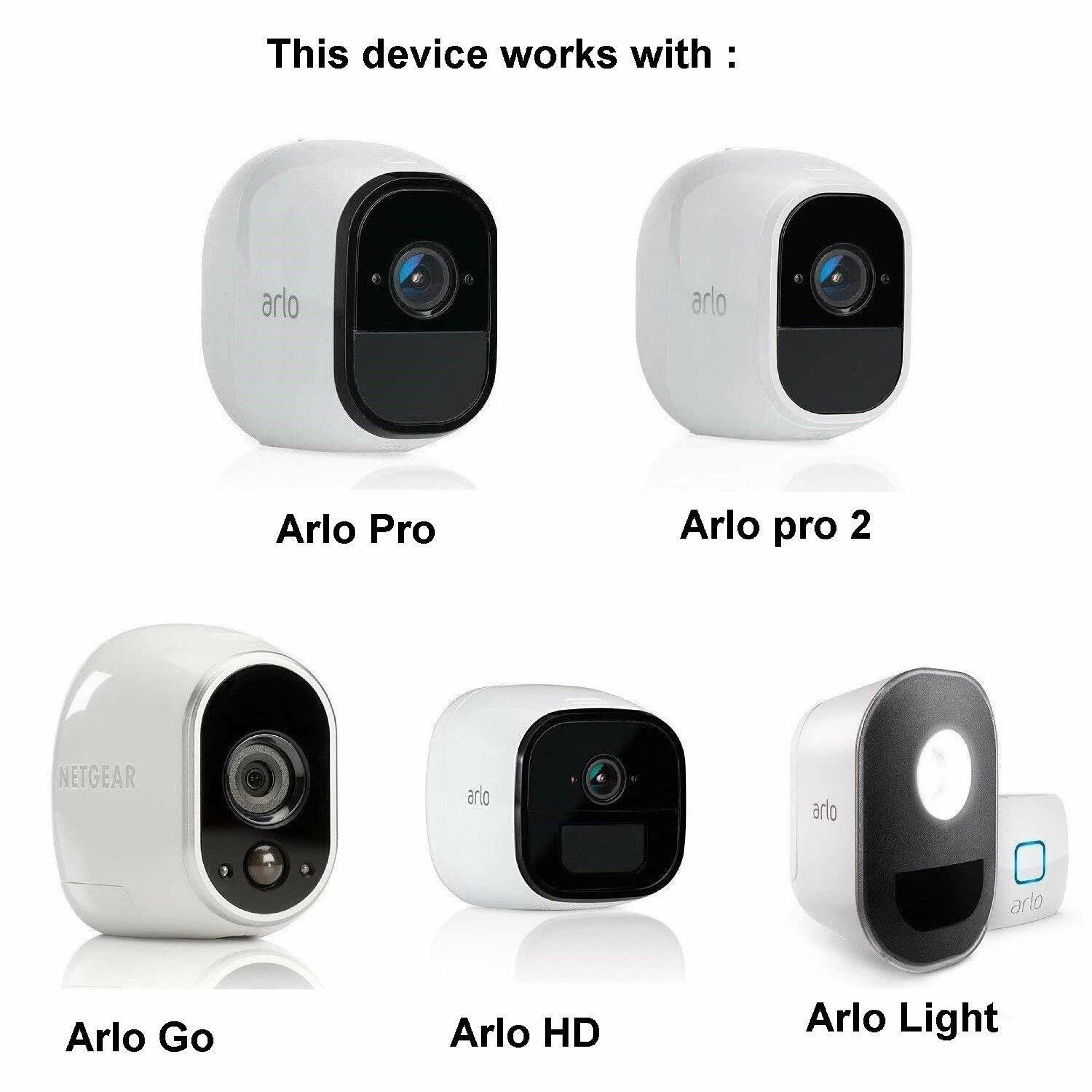 Security Wall Mount For Arlo Pro Light Cameras IndoorOutdoor Camera Mounting Solution 4