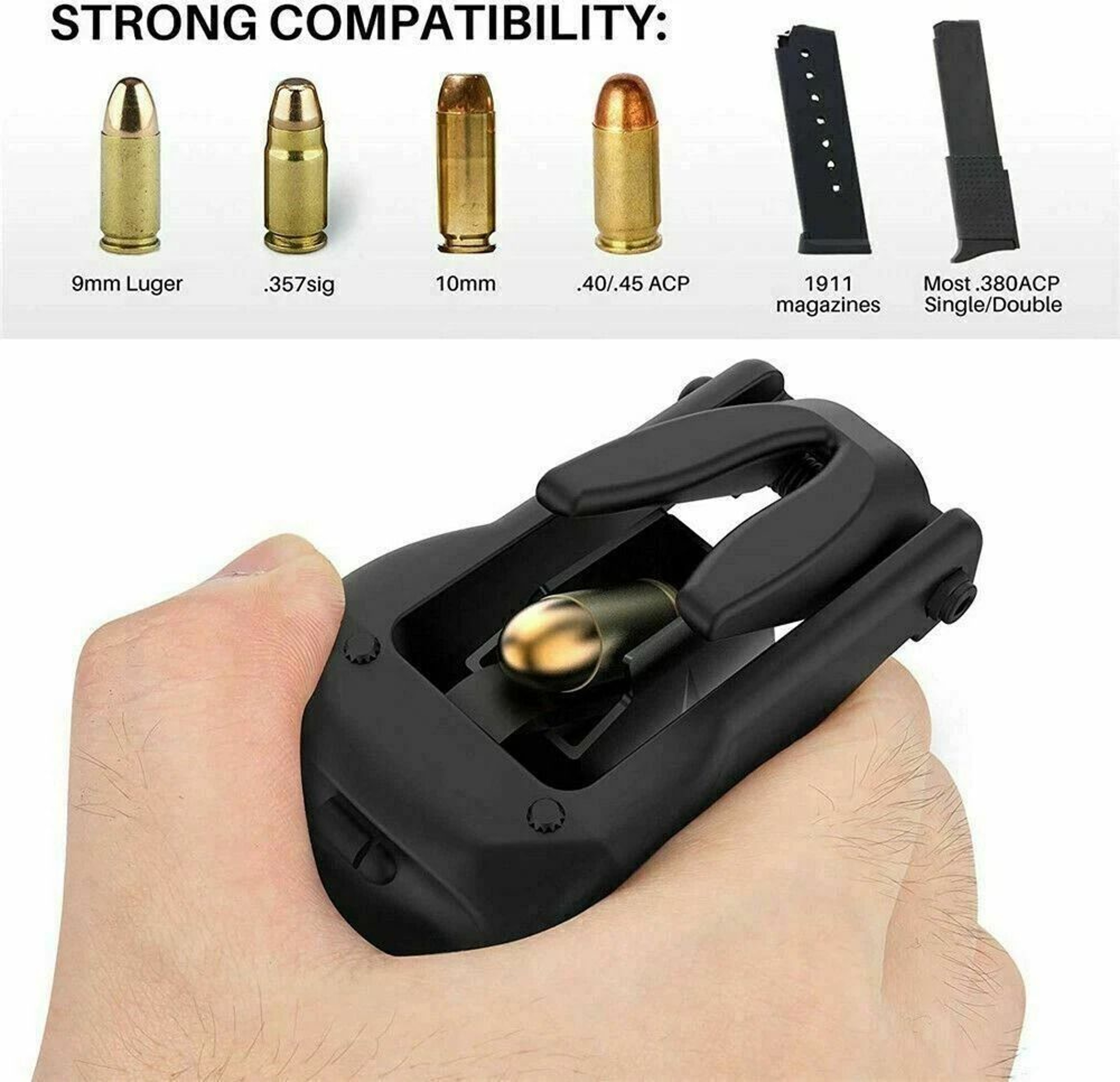 Original Raptor Universal Pistol Speed Loader For ACP Magazines 4
