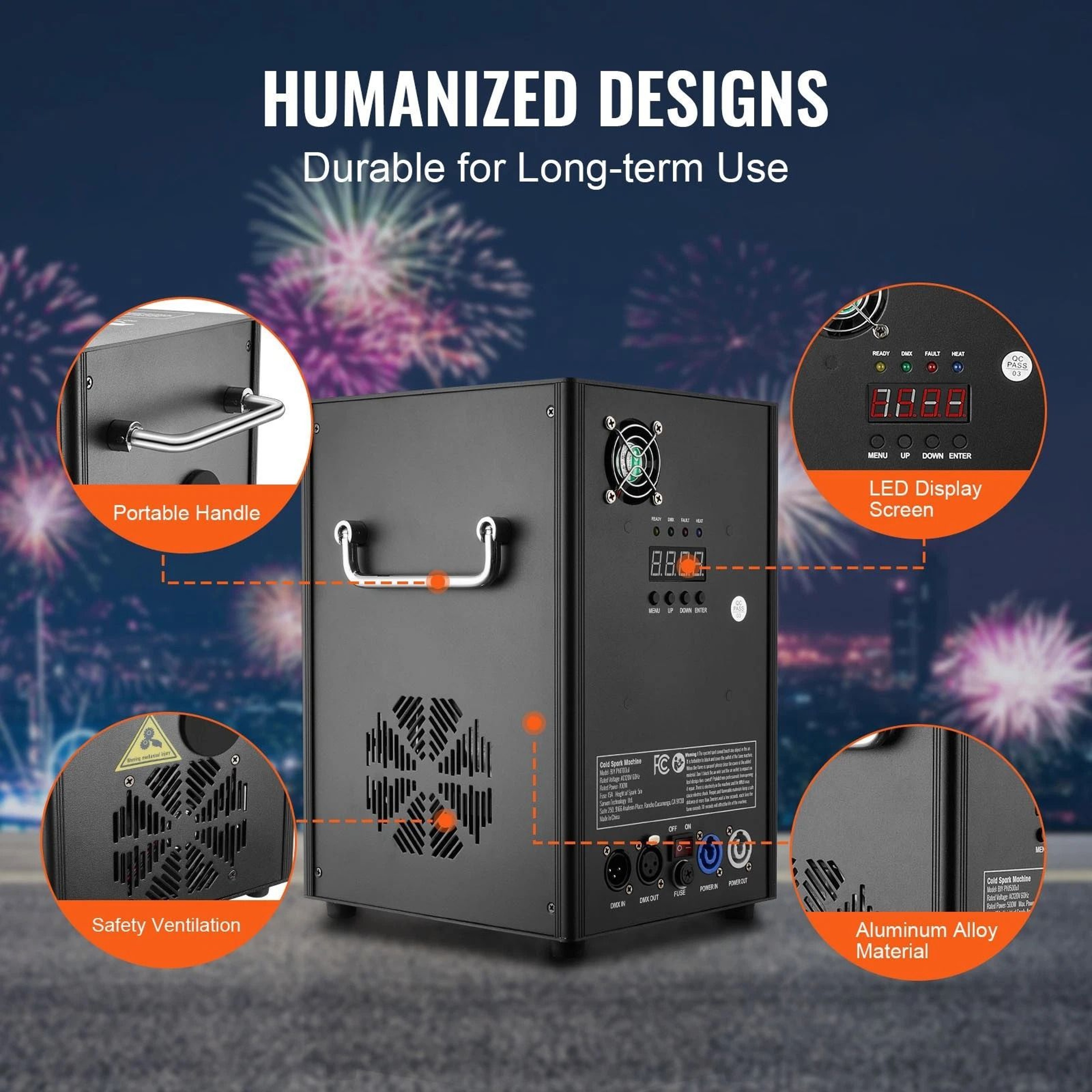Cold Spark Firework Machine For DJ Weddings  Parties 4