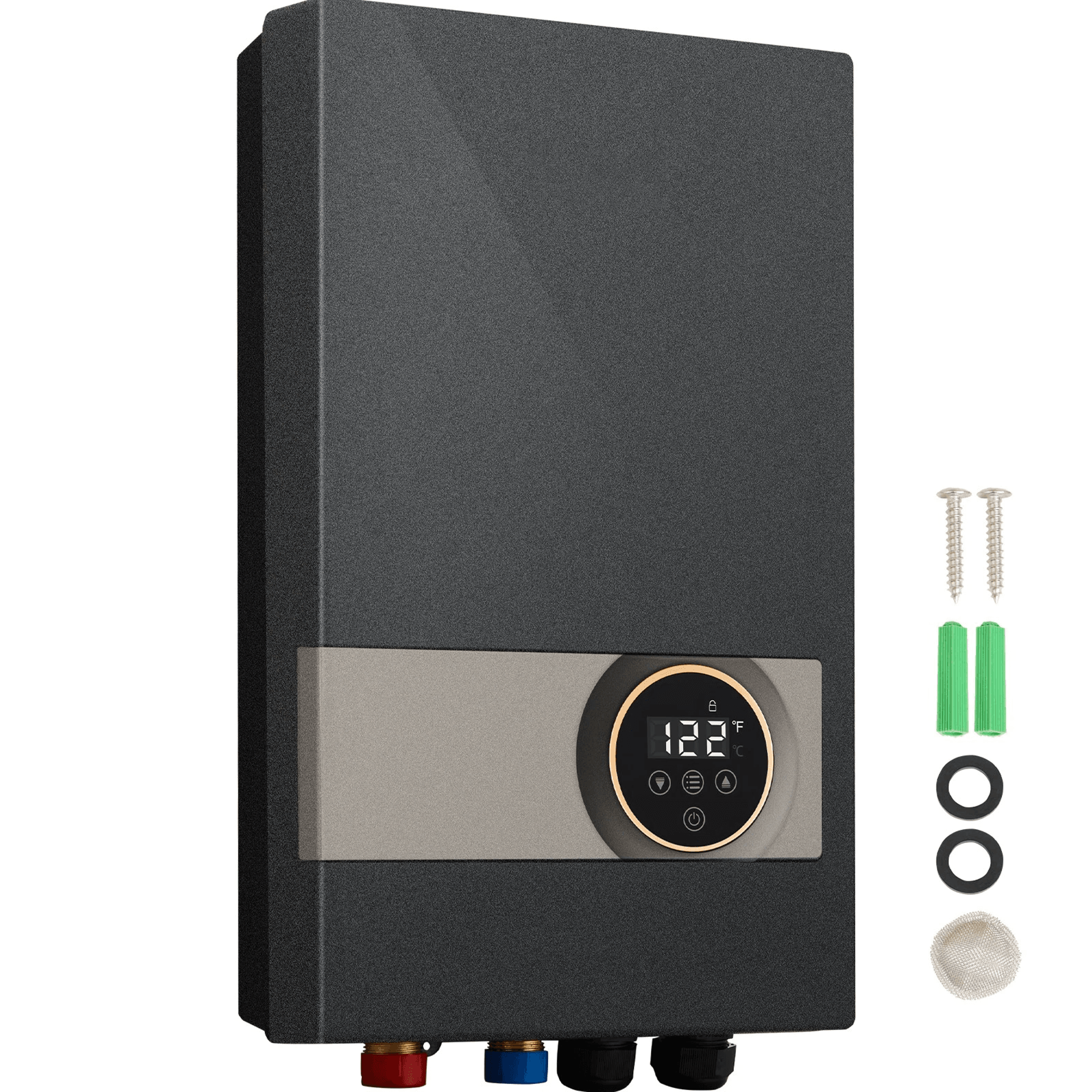 Tankless Water Heater With LED Display Instant Hot Water Boiler Rated For Shower  Bathroom 10