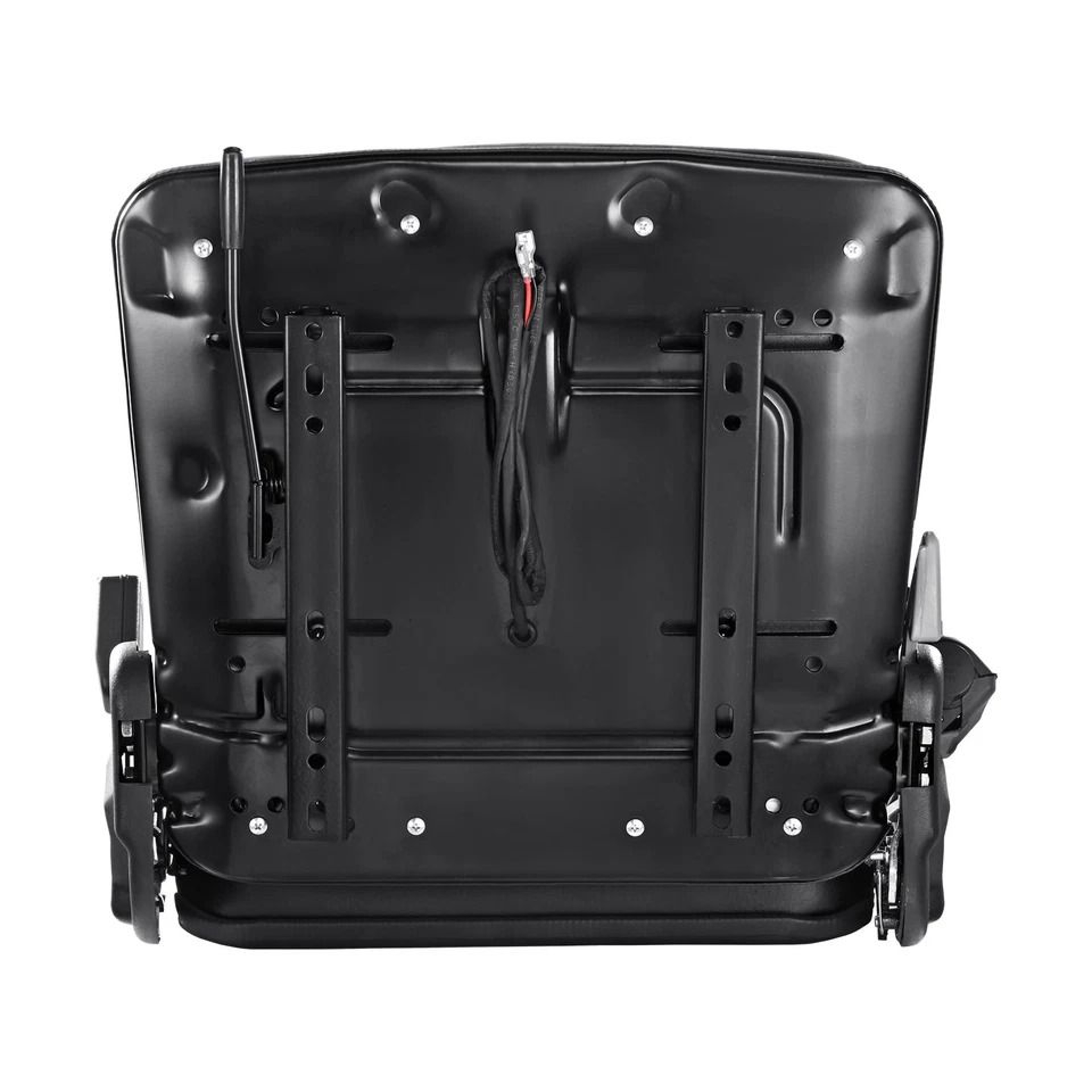 Universal Forklift Seat Fold Down Tractor Seat Replacement With Adjustable Backrest And Safety Seat 1
