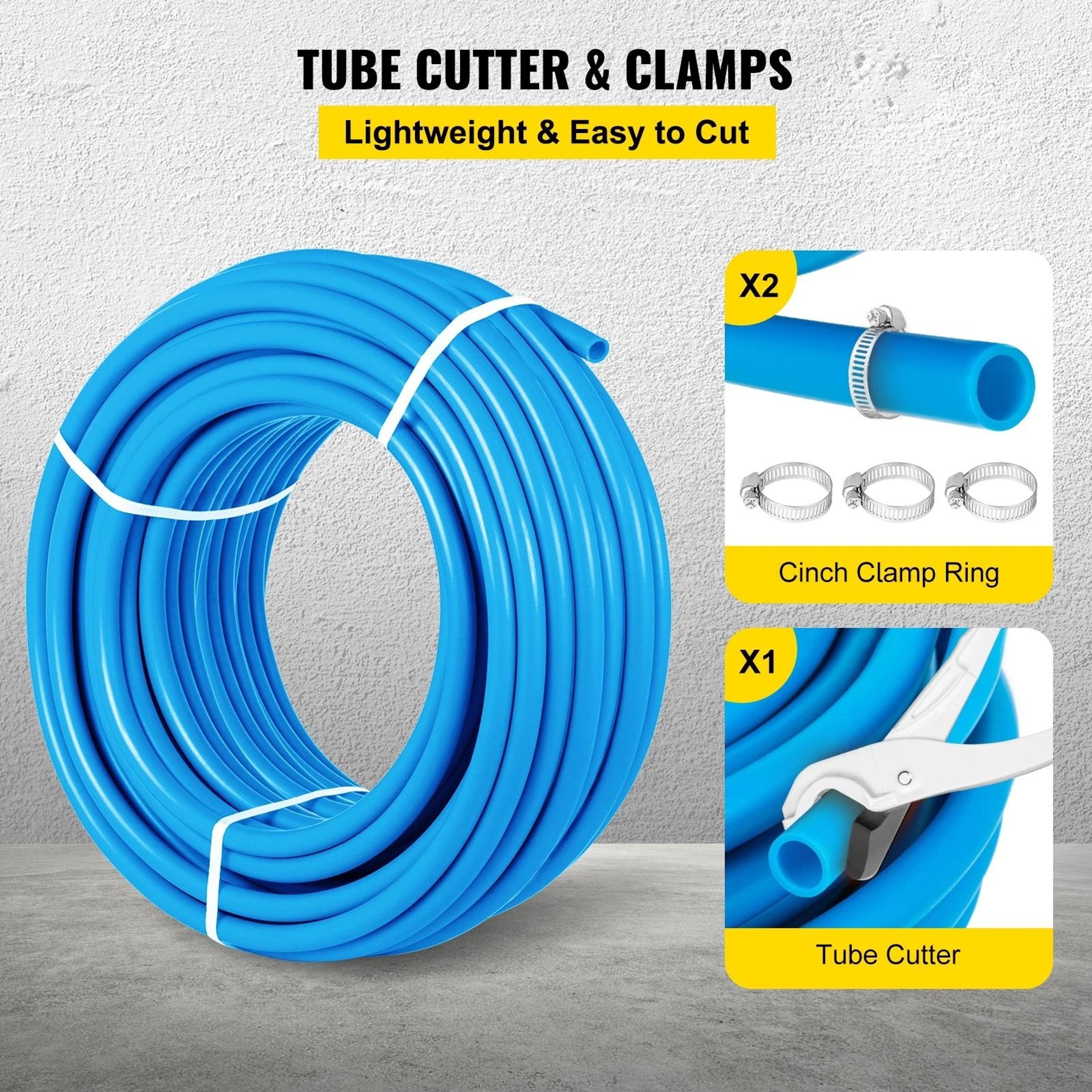 Tubing Blue Certified NonBarrier For Heating Plumbing  Potable Water Systems 4