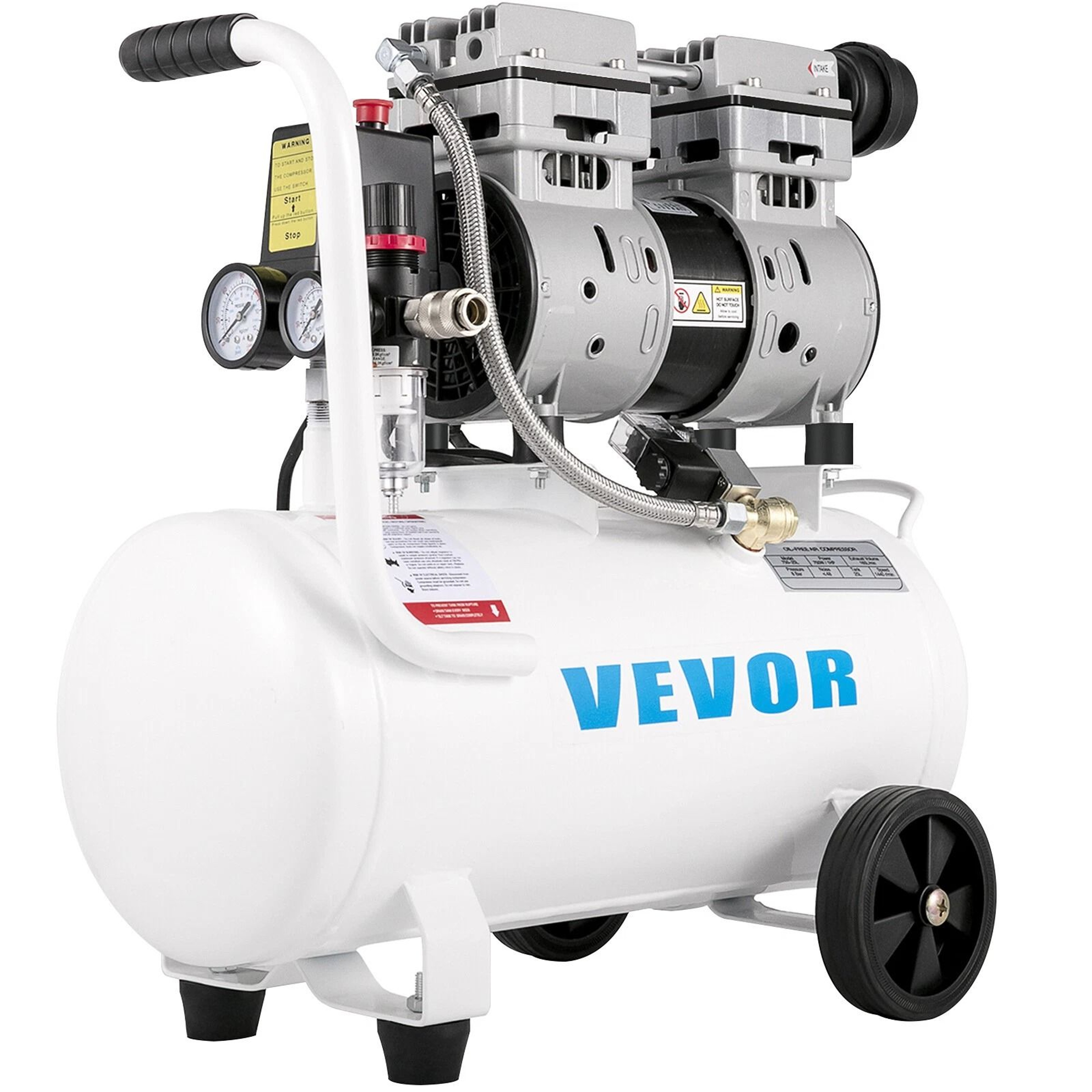 Ultra Quiet Oil Free Air Compressor Compact  Durable 3