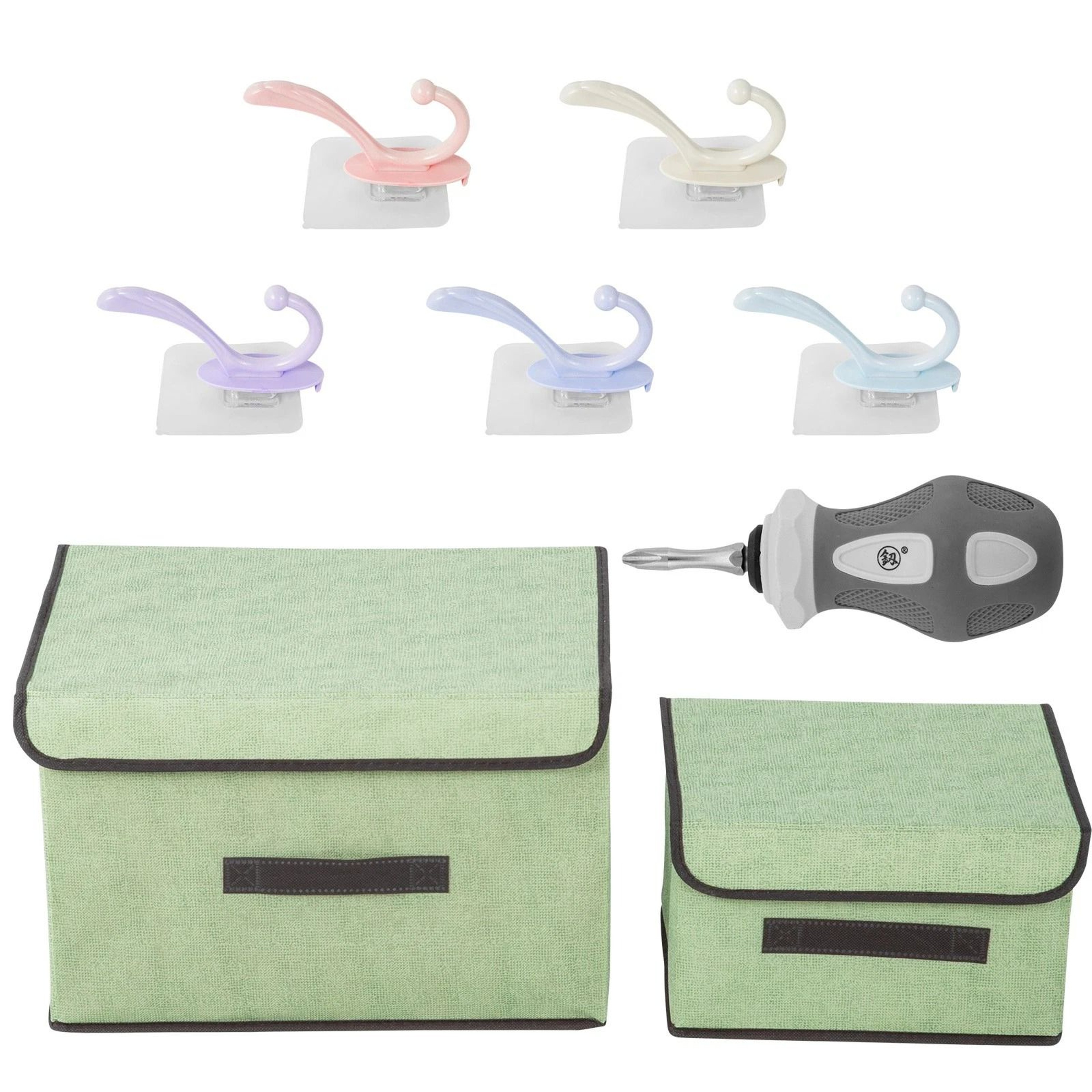 Premium 5 Section Daycare Cubby Coat Rack And Kids Storage Organizer With Hooks  Bins 10
