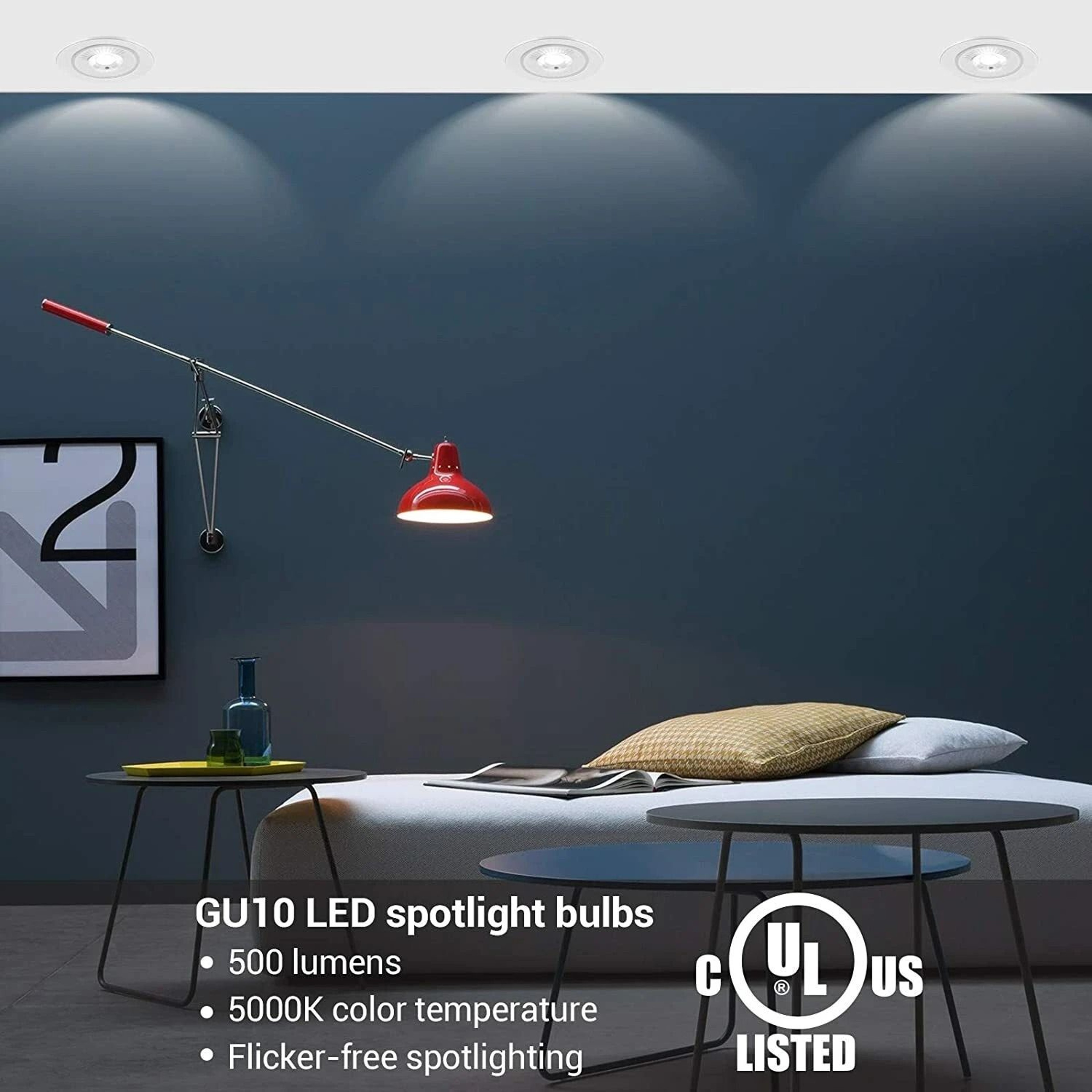 GU10 Dimmable LED Bulbs Daylight 1