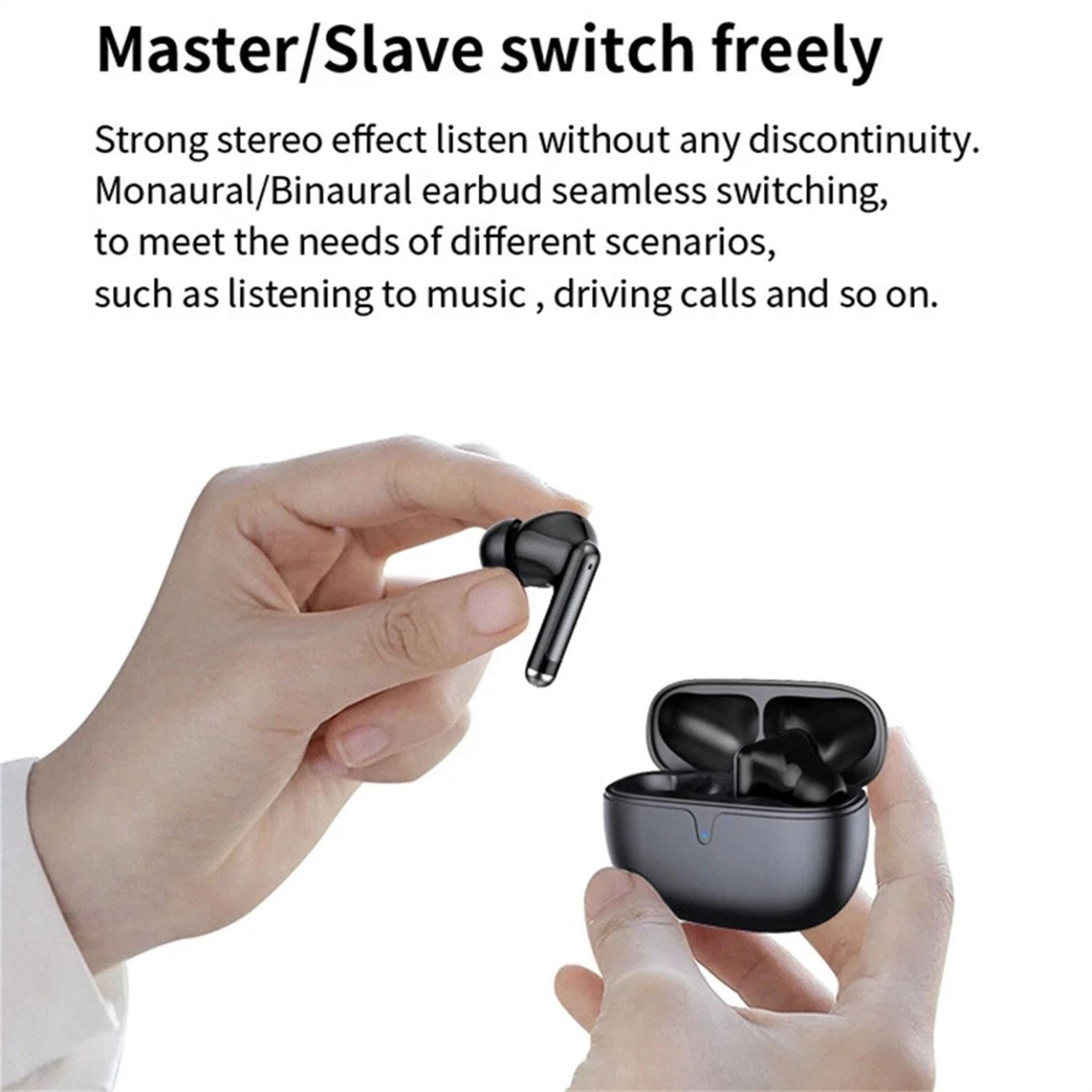 Wireless Sport Bluetooth TWS Headset Earbuds With Mic Stereo Sound  Comfortable Fit 2