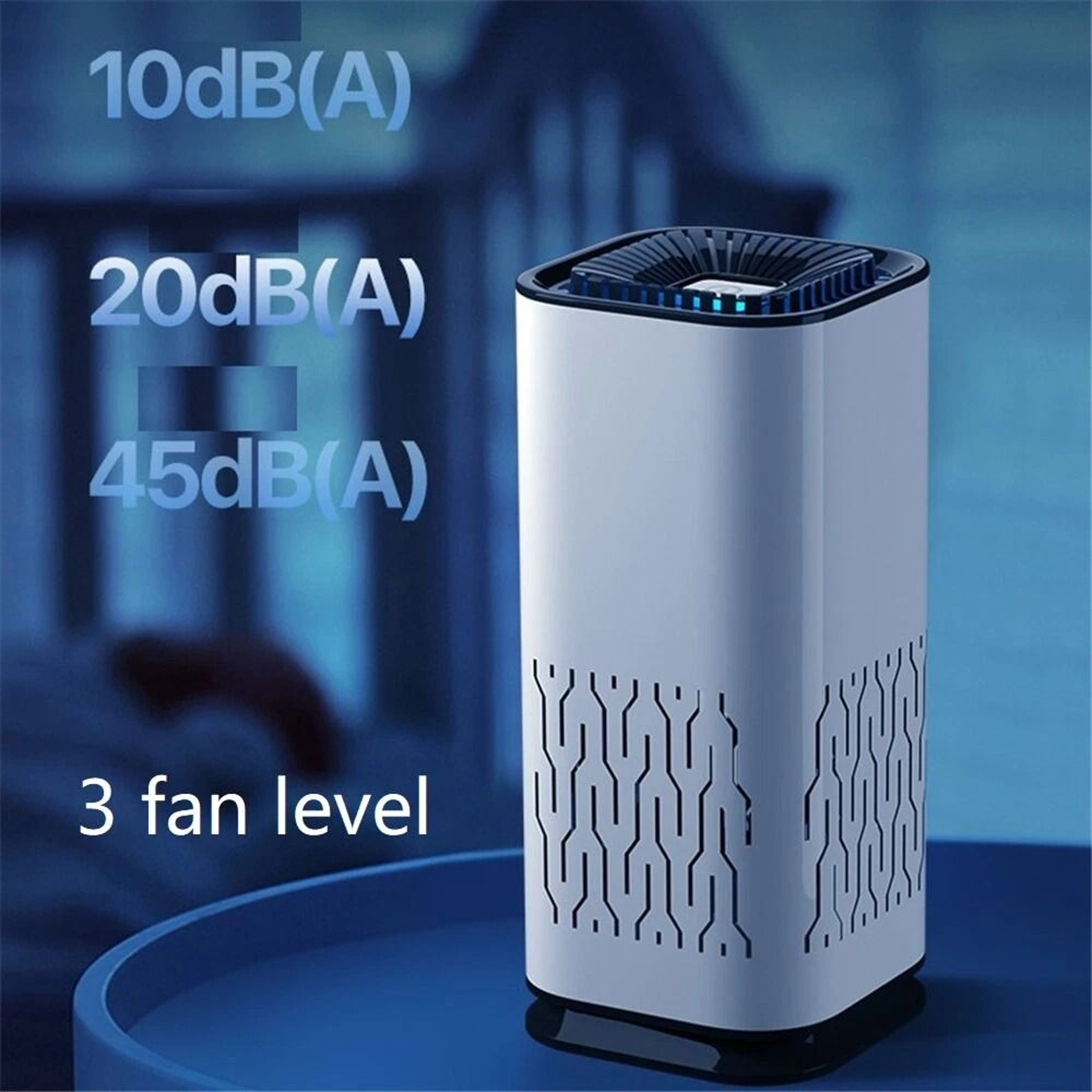 UV Air Purifier  Odor Eliminator For Small Rooms Pet Dander  Odor Cleaner 3