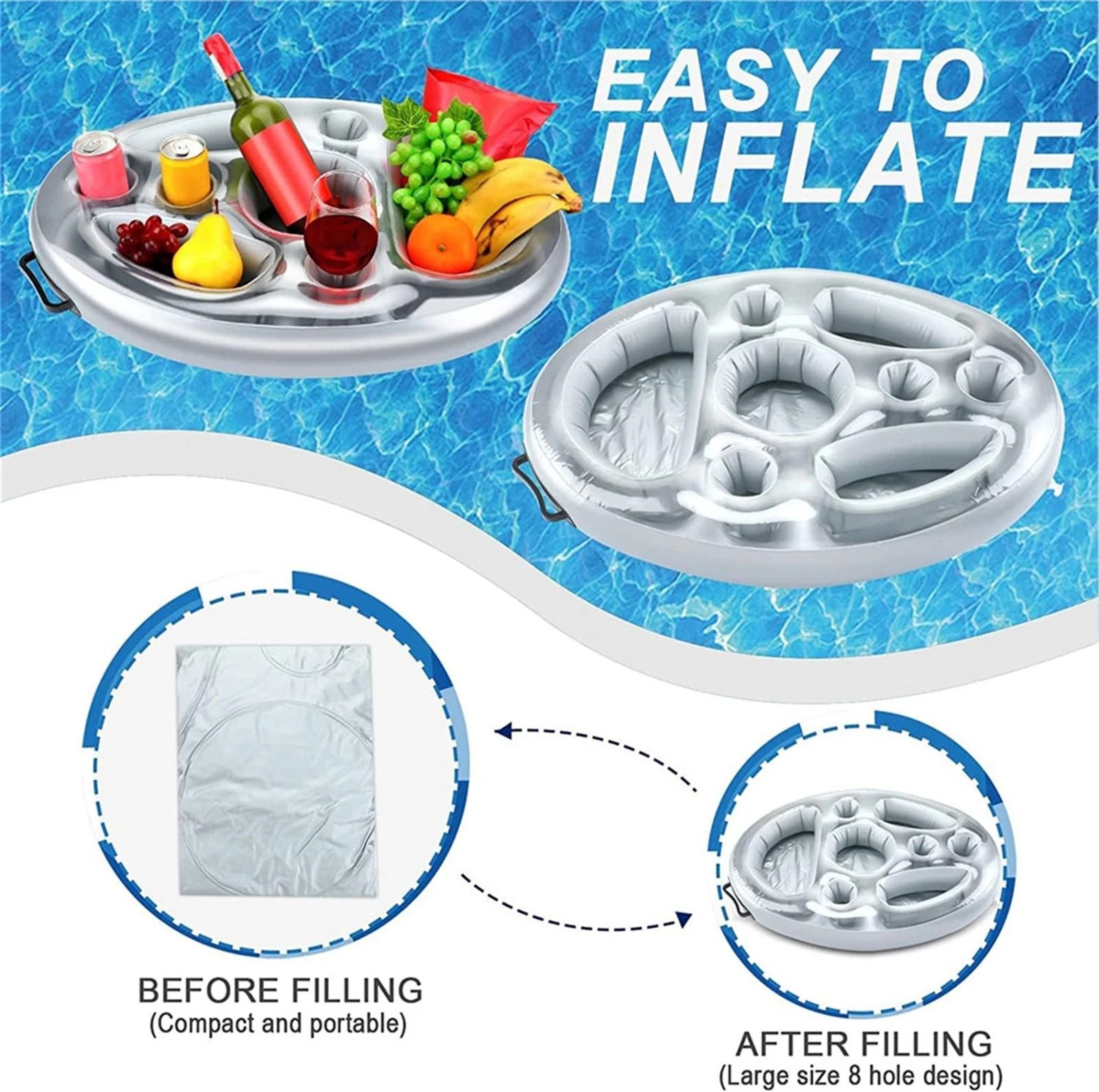Swimming Pool Coasters Party Bar Accessories For Beach  Spa Relaxation Fun Outdoor Decor 2