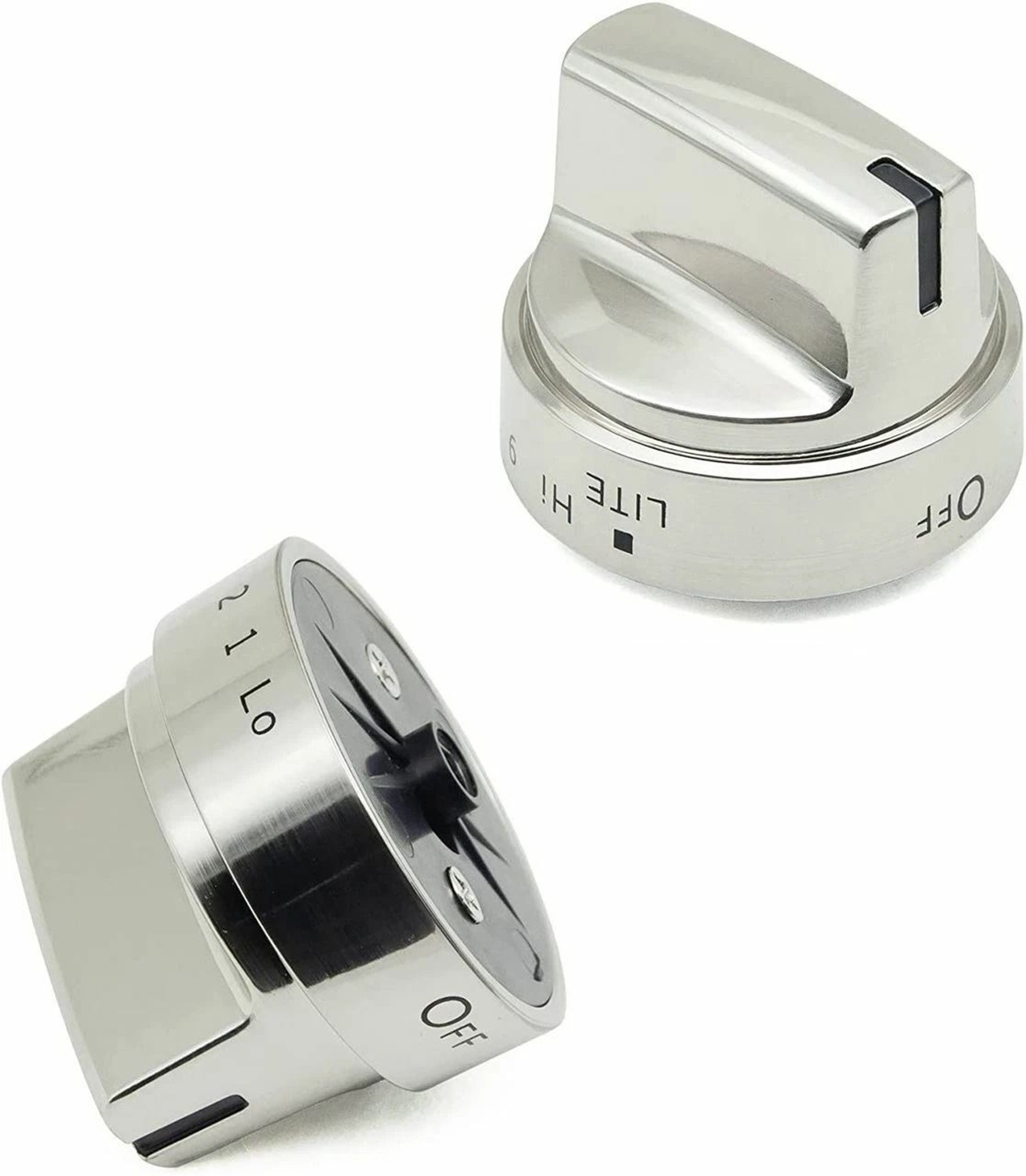 Stainless Steel Control Knob For GE Gas Range Stove Replacement Part 1