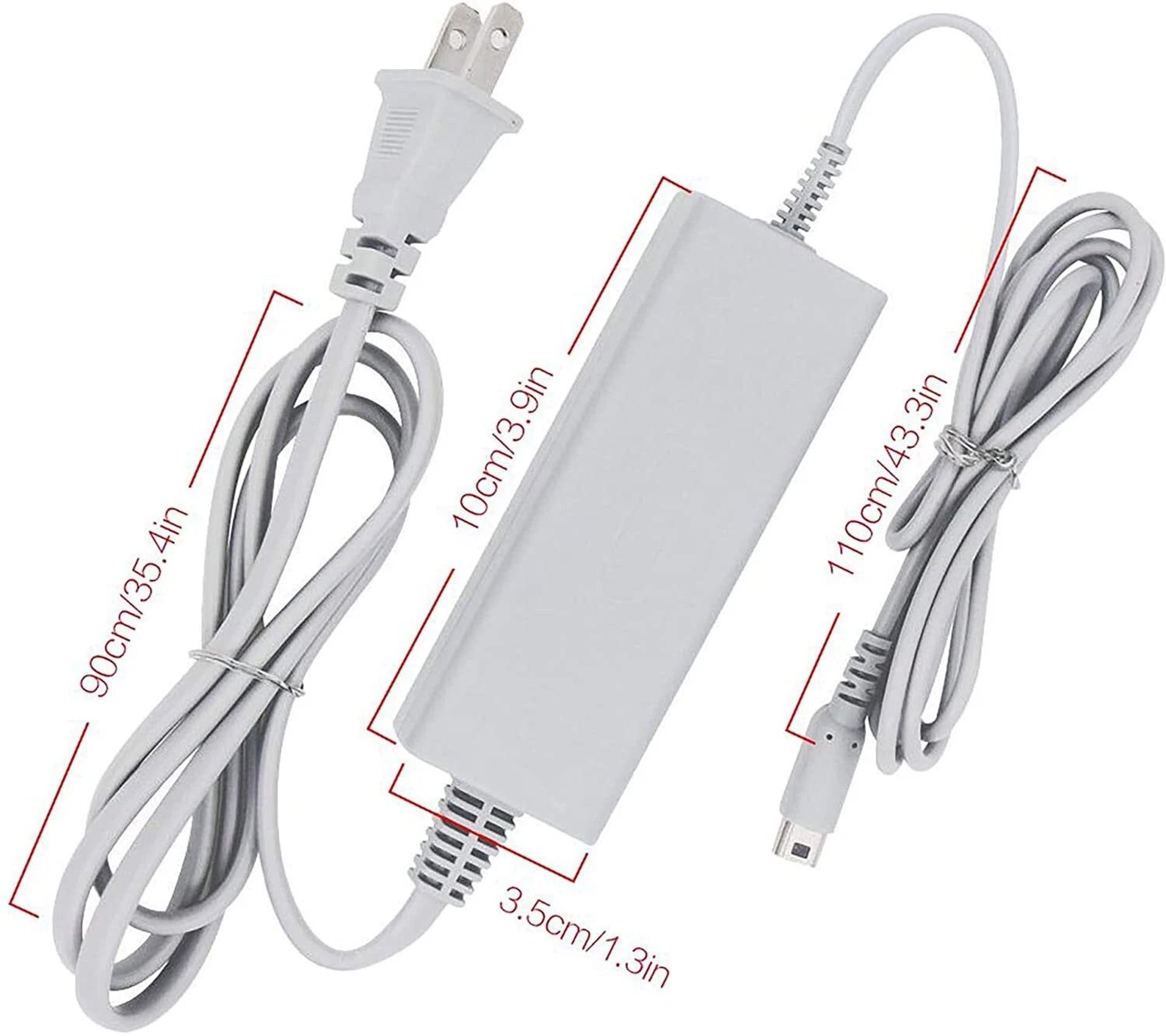 Fast Charging AC Charger For Nintendo Wii U Gamepad Wall Plug Power Supply 3