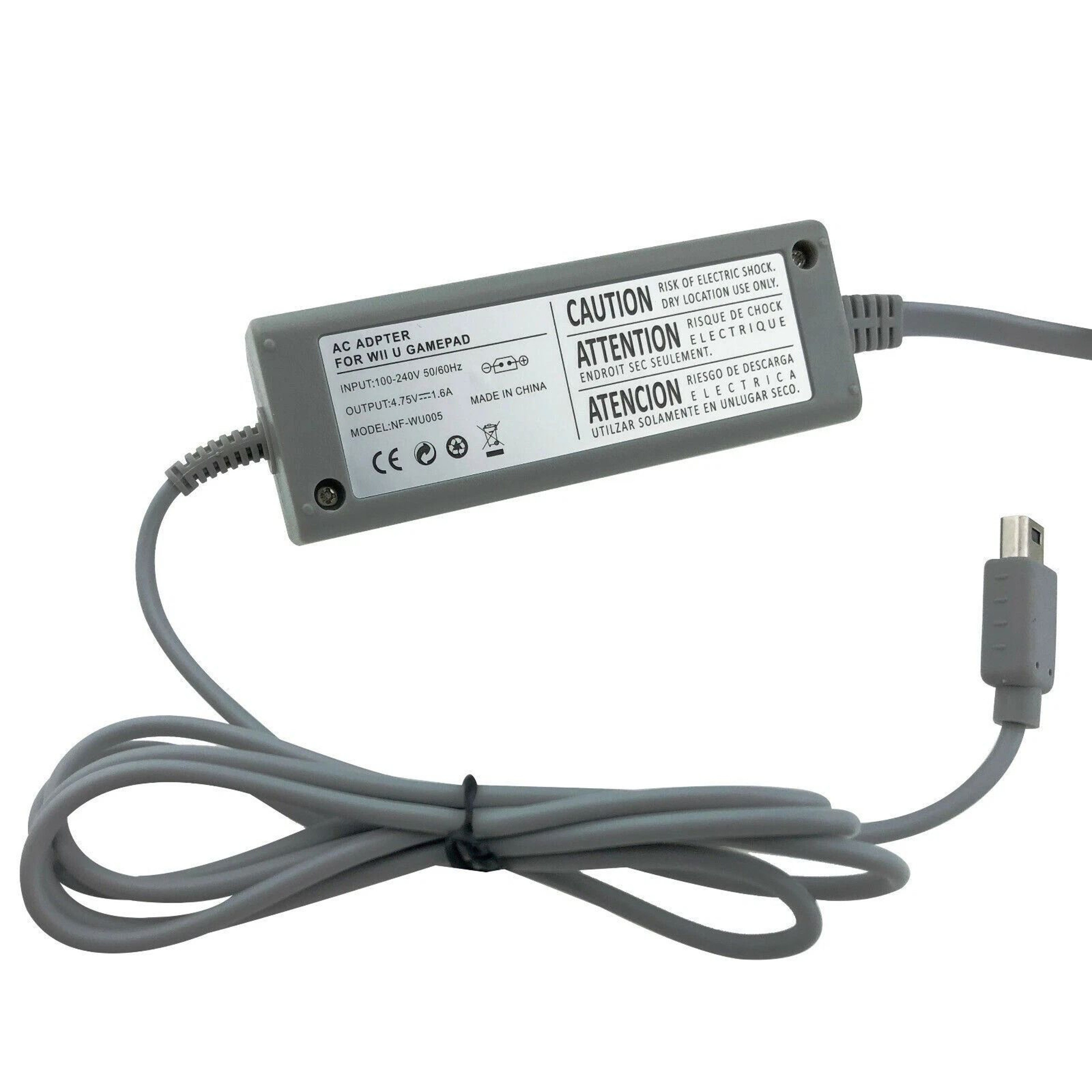 Fast Charging AC Charger For Nintendo Wii U Gamepad Wall Plug Power Supply 1