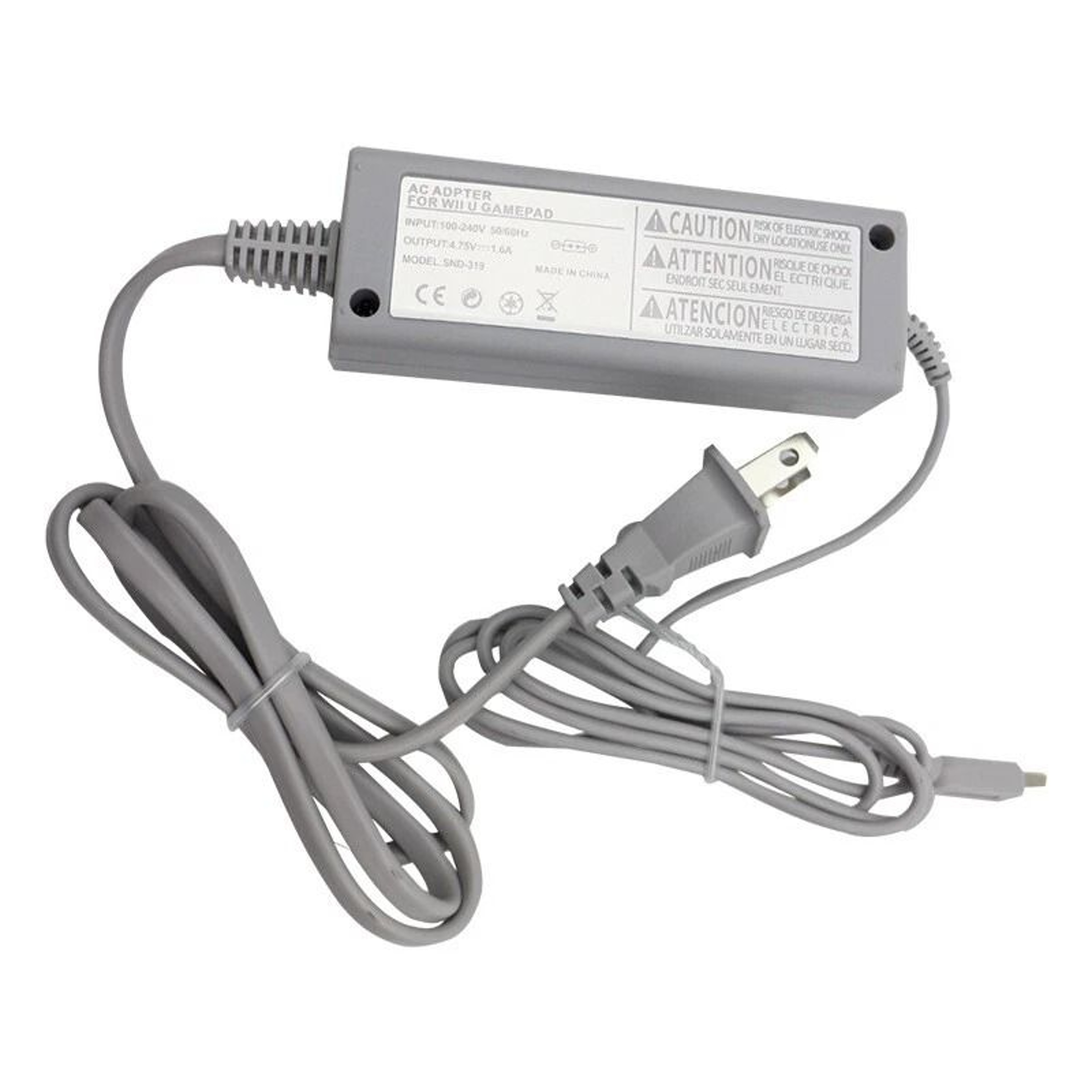 Fast Charging AC Charger For Nintendo Wii U Gamepad Wall Plug Power Supply 2