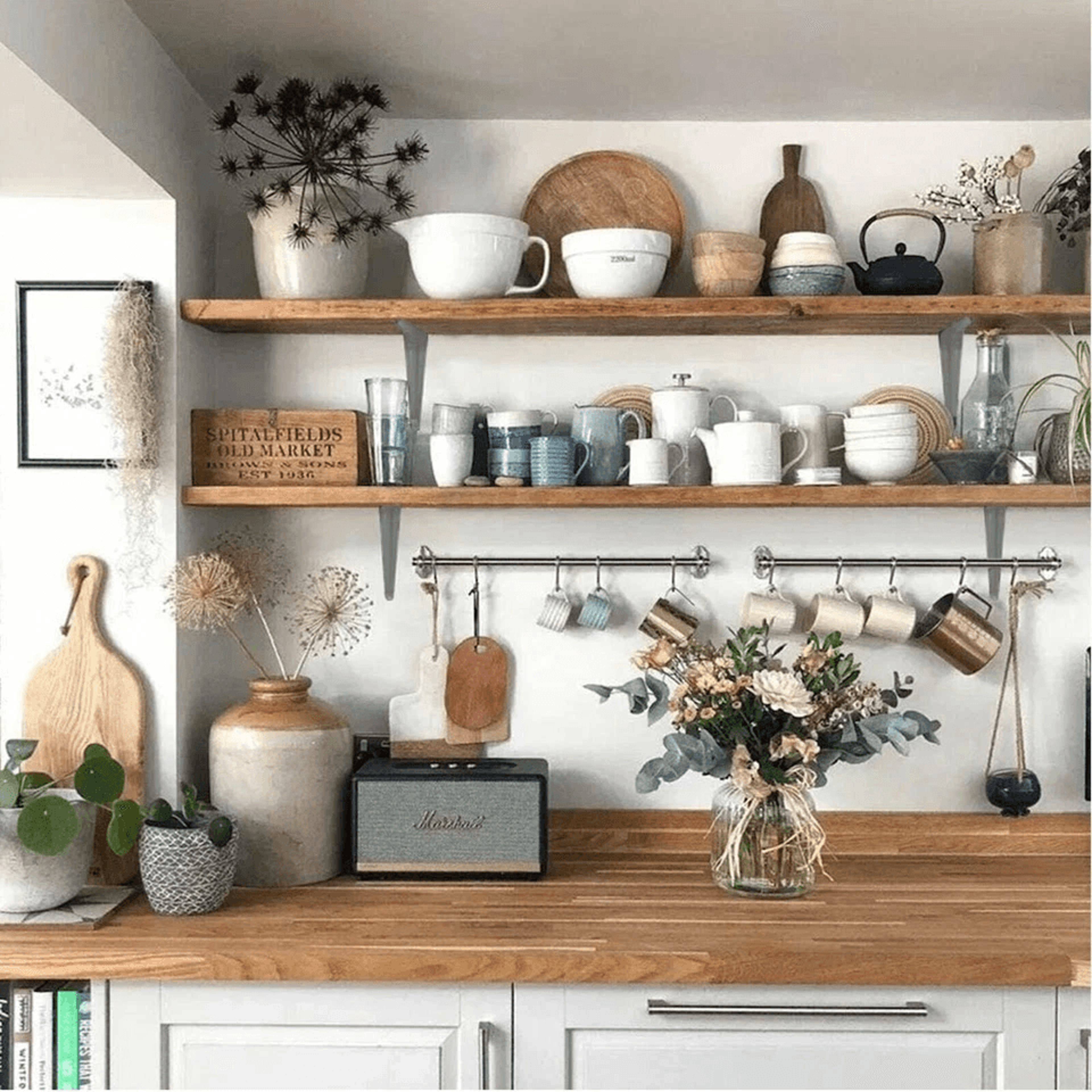 Industrial Metal Shelf Brackets Wall Mounted Shelf Support For Garage Organization 1
