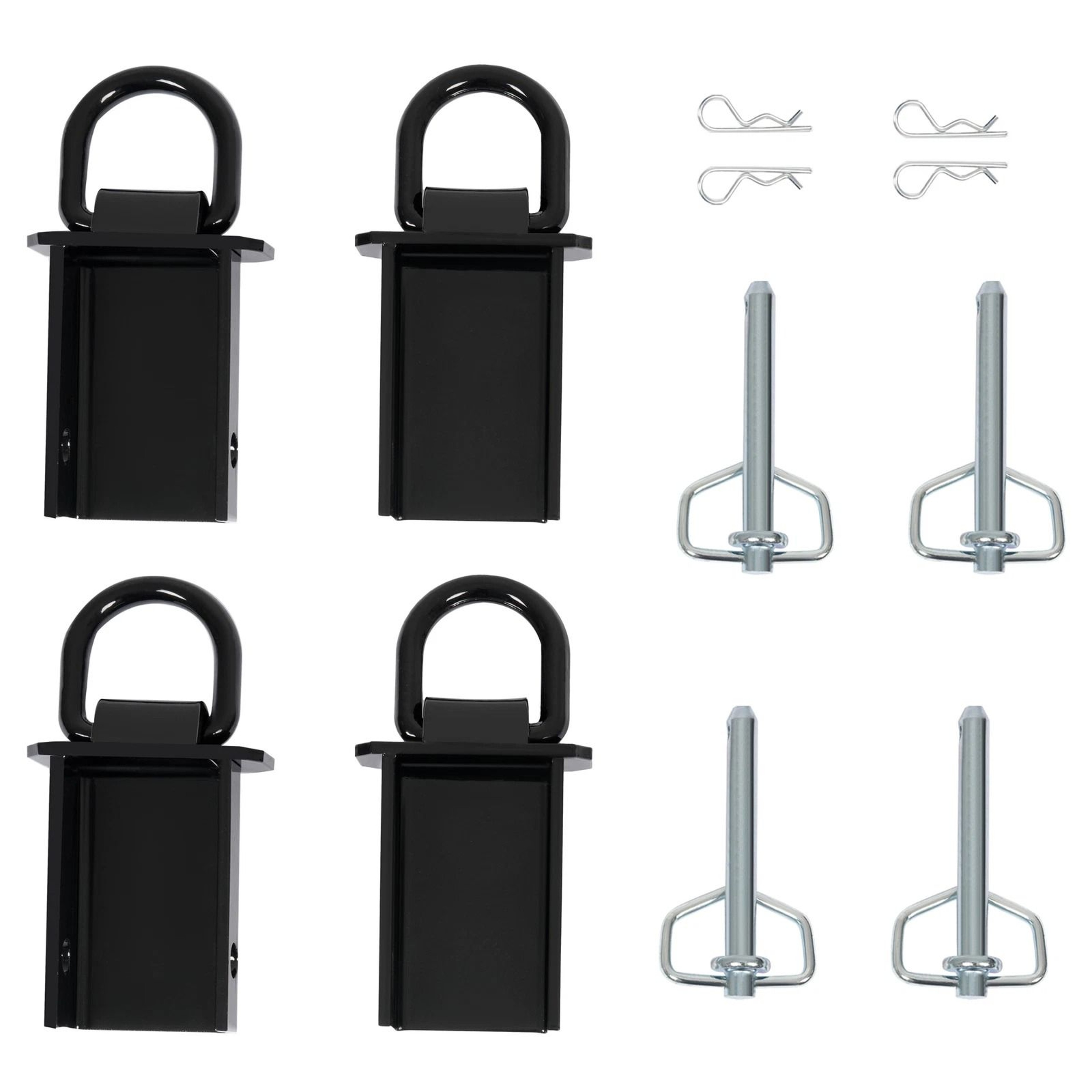 Heavy Duty Stake Pocket D Rings Removable Tie Down Rings For Utility Trailers 11