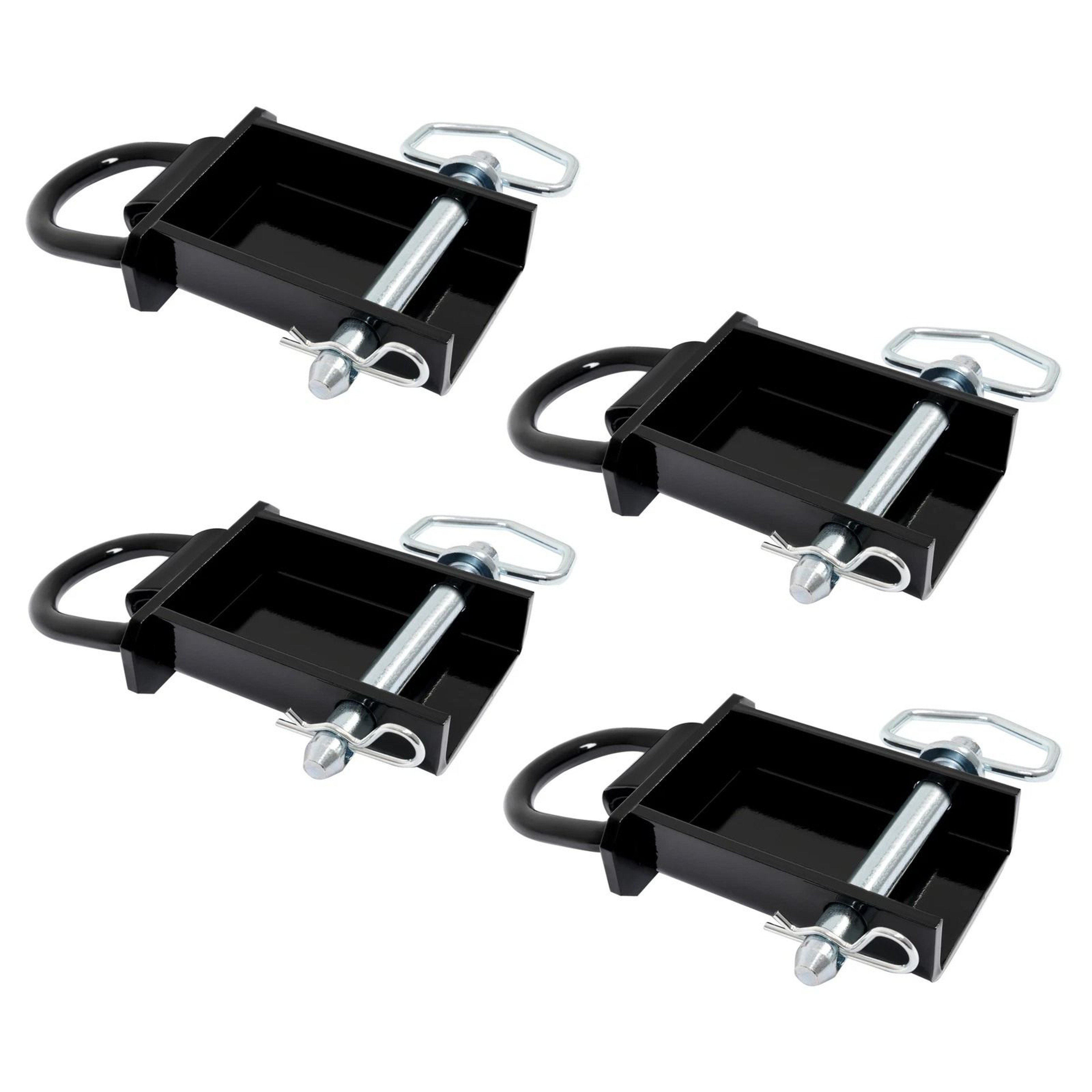 Heavy Duty Stake Pocket D Rings Removable Tie Down Rings For Utility Trailers 2