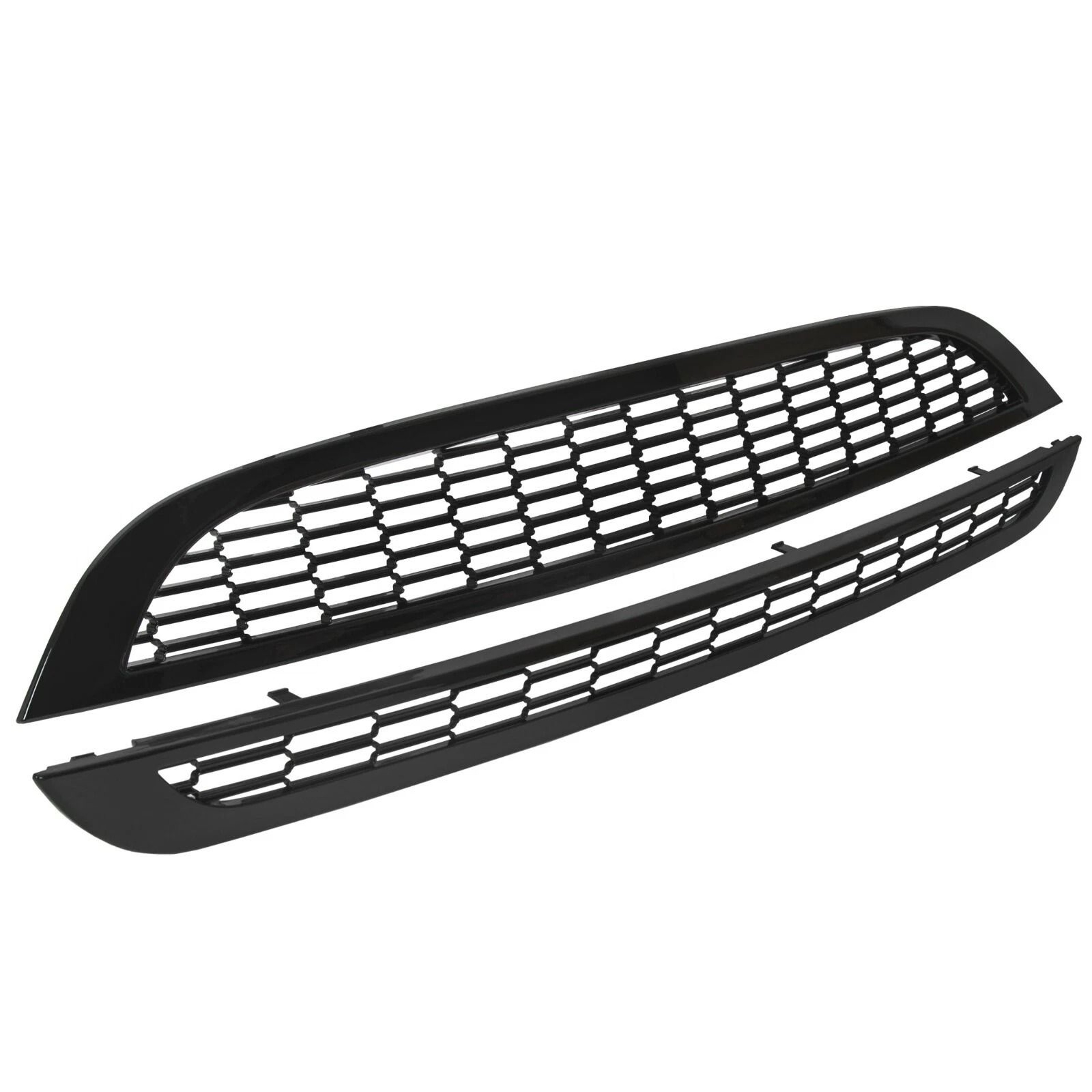 Honeycomb Mesh Front Grille For Mini Cooper S  Upper  Lower Set 2