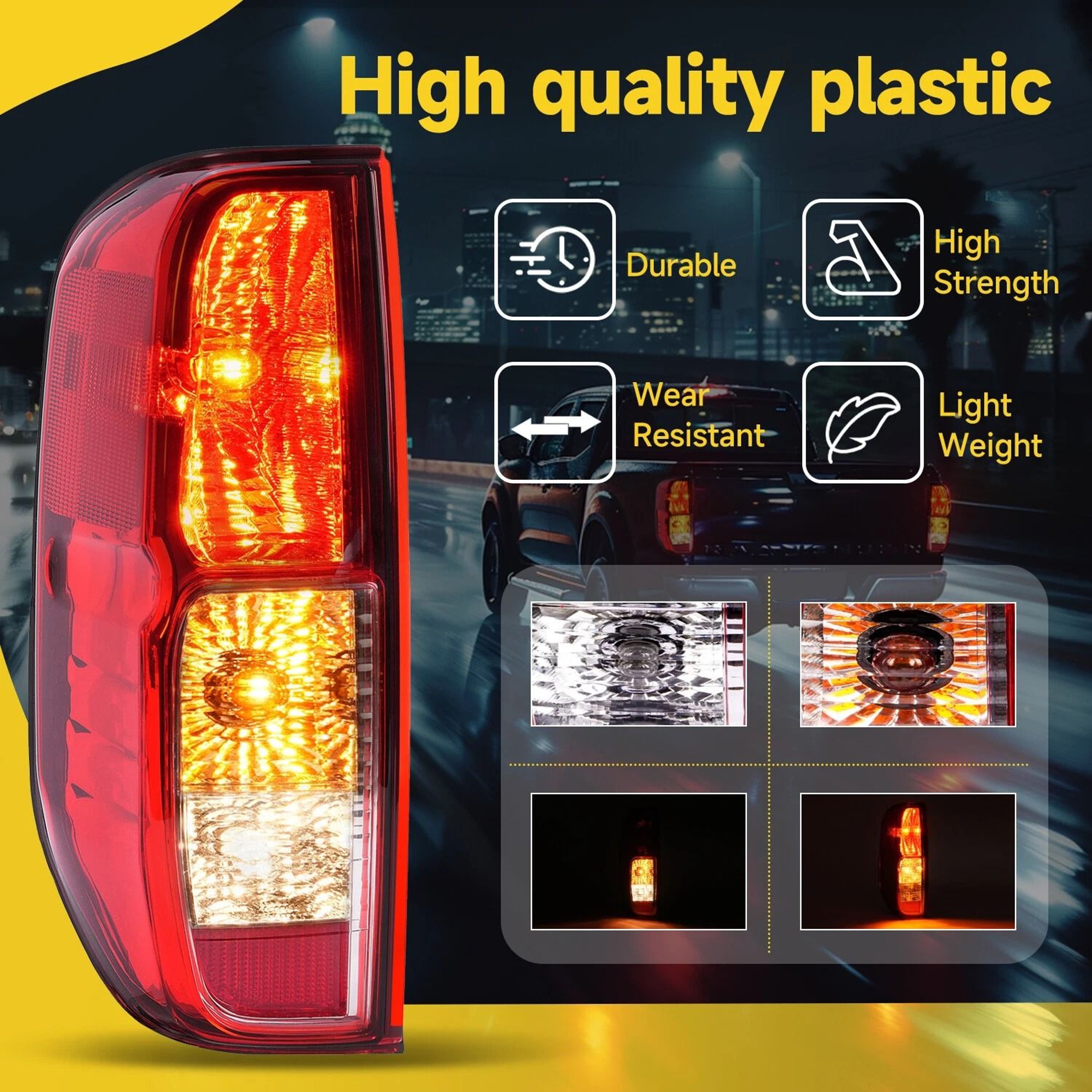 Driver Side Tail Light Brake Lamp For Nissan Frontier Equator OEM Replacement 19