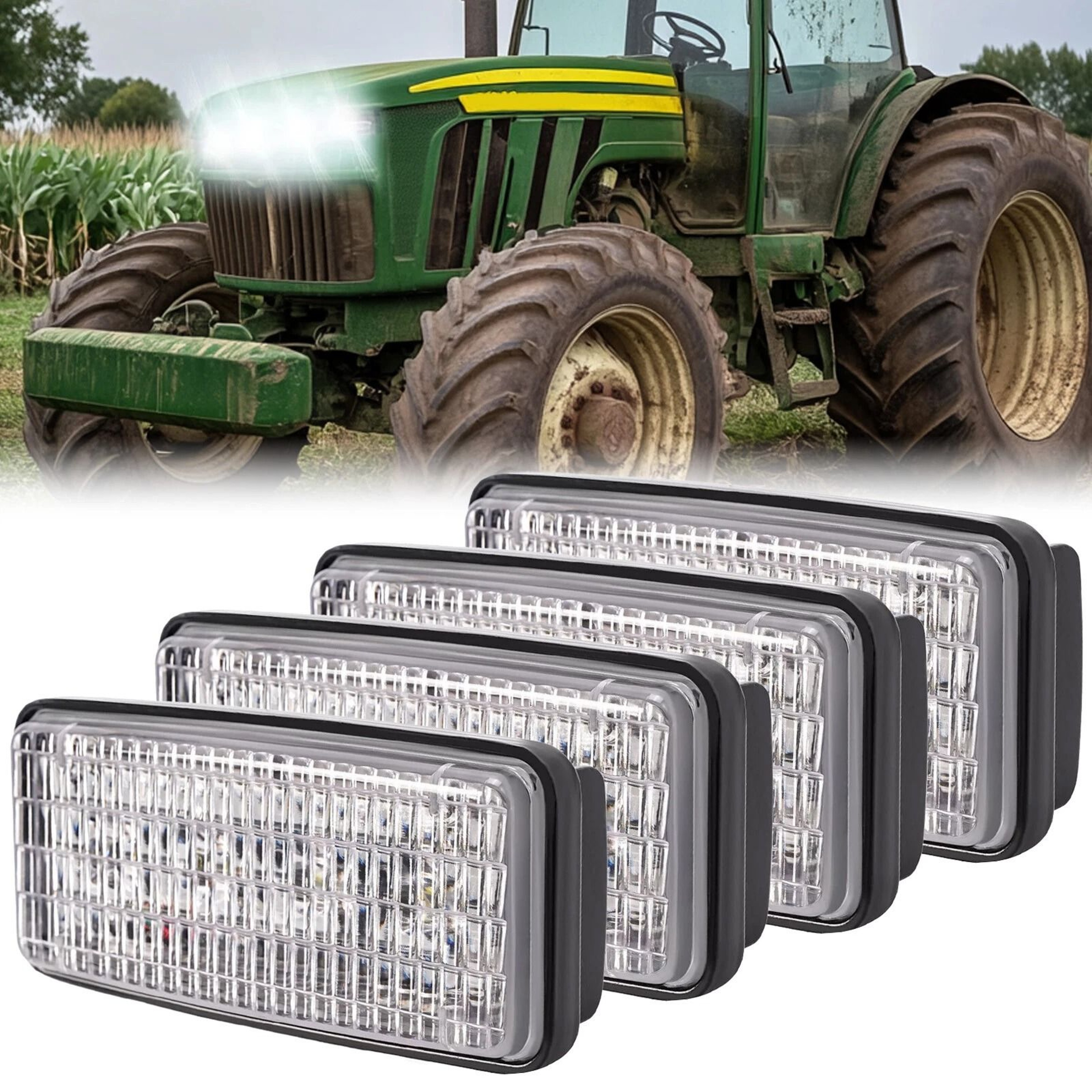 Upper Cab Light Lamp Replacement For John Deere 0