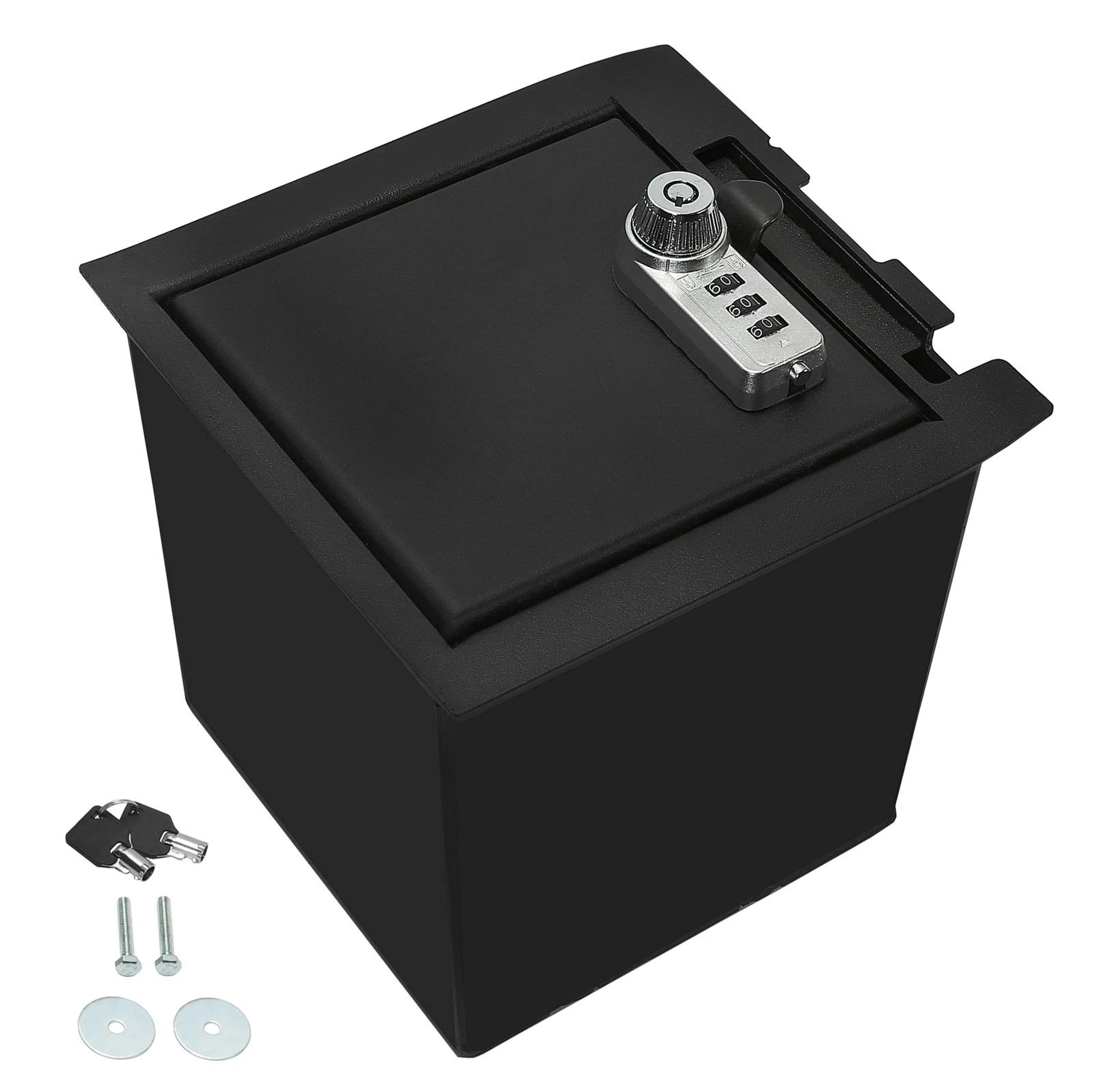 Center Console Safe Storage Vault With USB For Toyota Tacoma 11