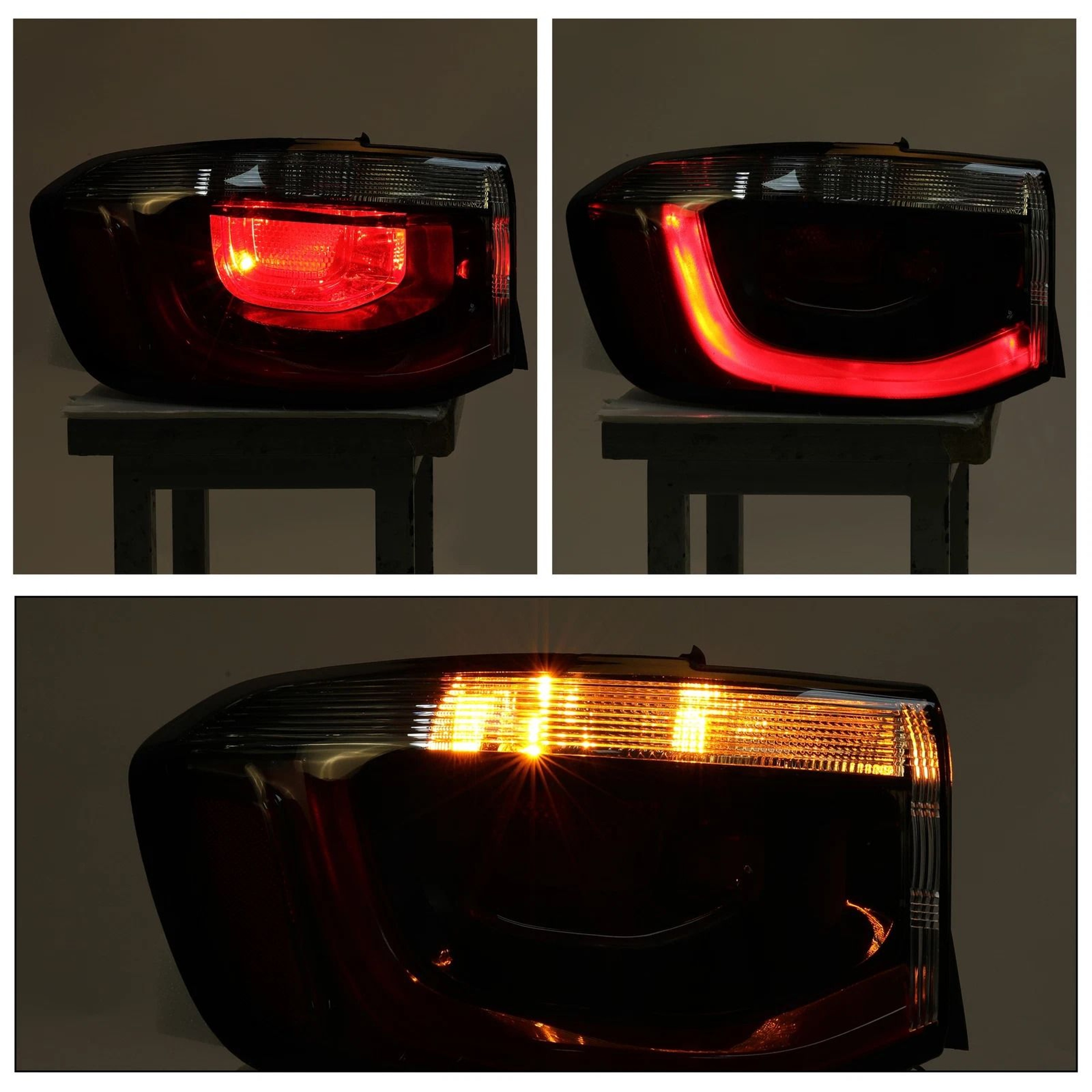 Right Passenger Side Jeep Compass Tail Light Replacement Brake Lamp 9