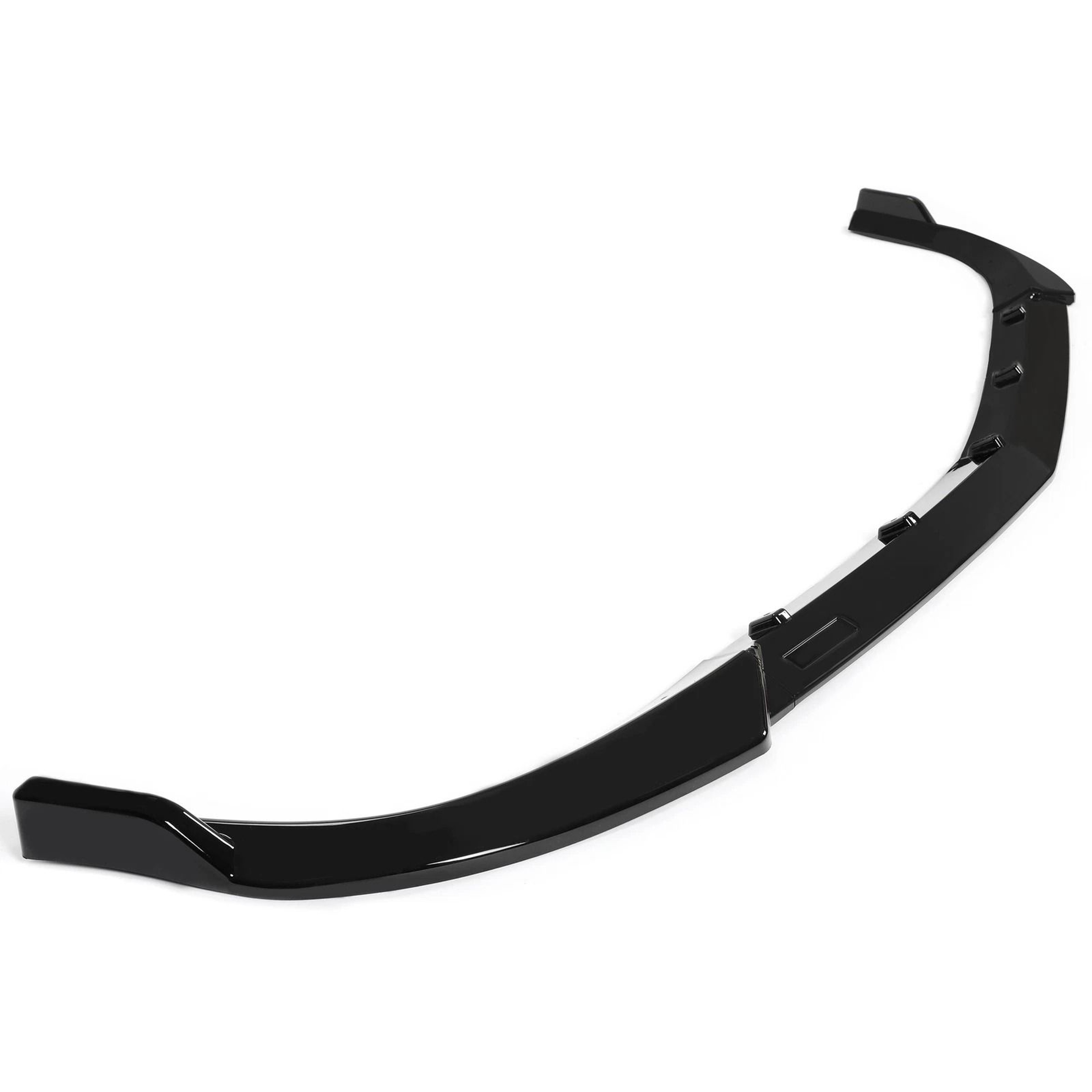 Gloss Black Front Bumper Lip Splitter For Mercedes Benz W204 Sport C Class 14