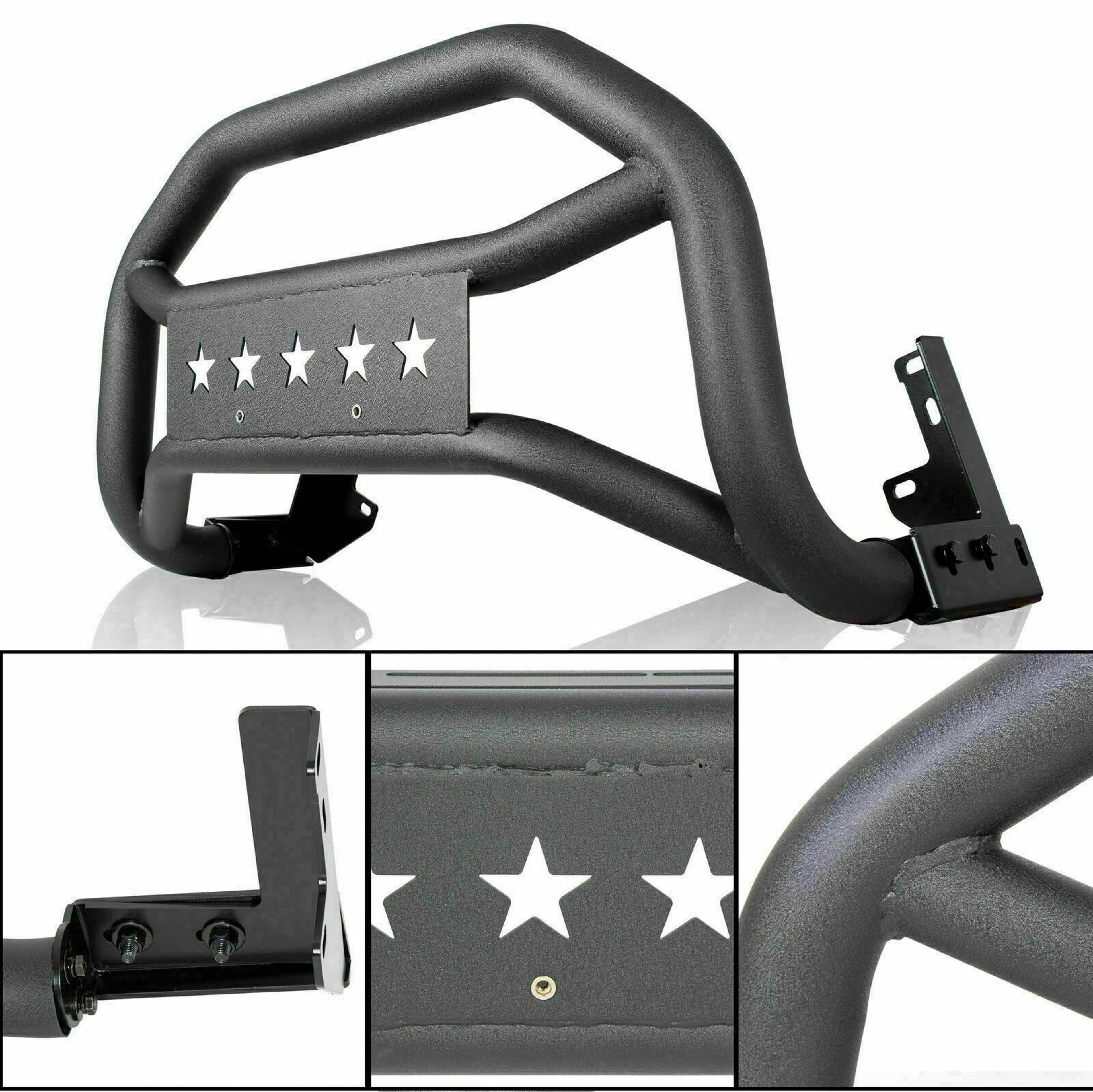Premium Toyota Tacoma Front Bumper Grille Guard Bull Bar Heavy Duty Protection 3