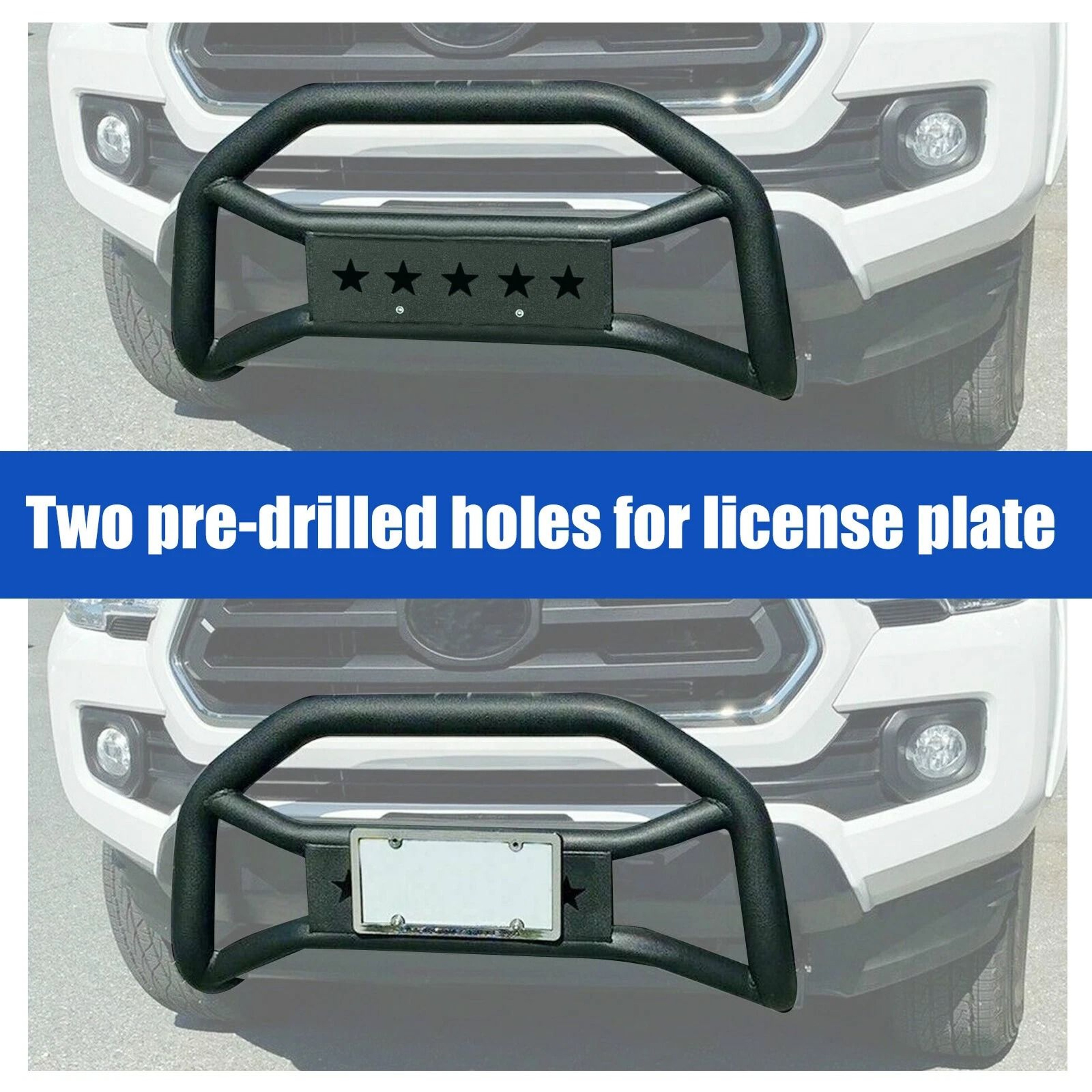 Premium Toyota Tacoma Front Bumper Grille Guard Bull Bar Heavy Duty Protection 13