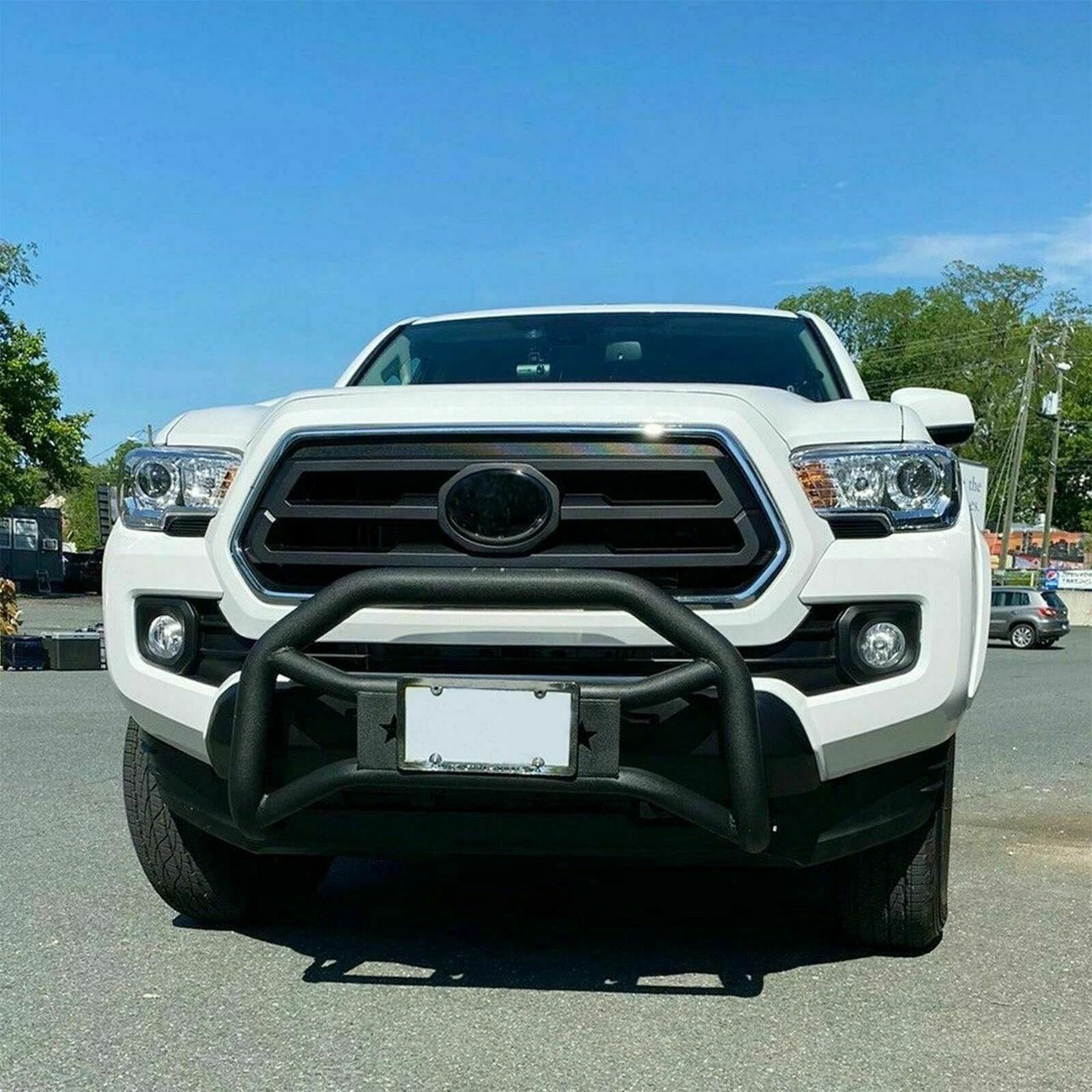 Premium Toyota Tacoma Front Bumper Grille Guard Bull Bar Heavy Duty Protection 0