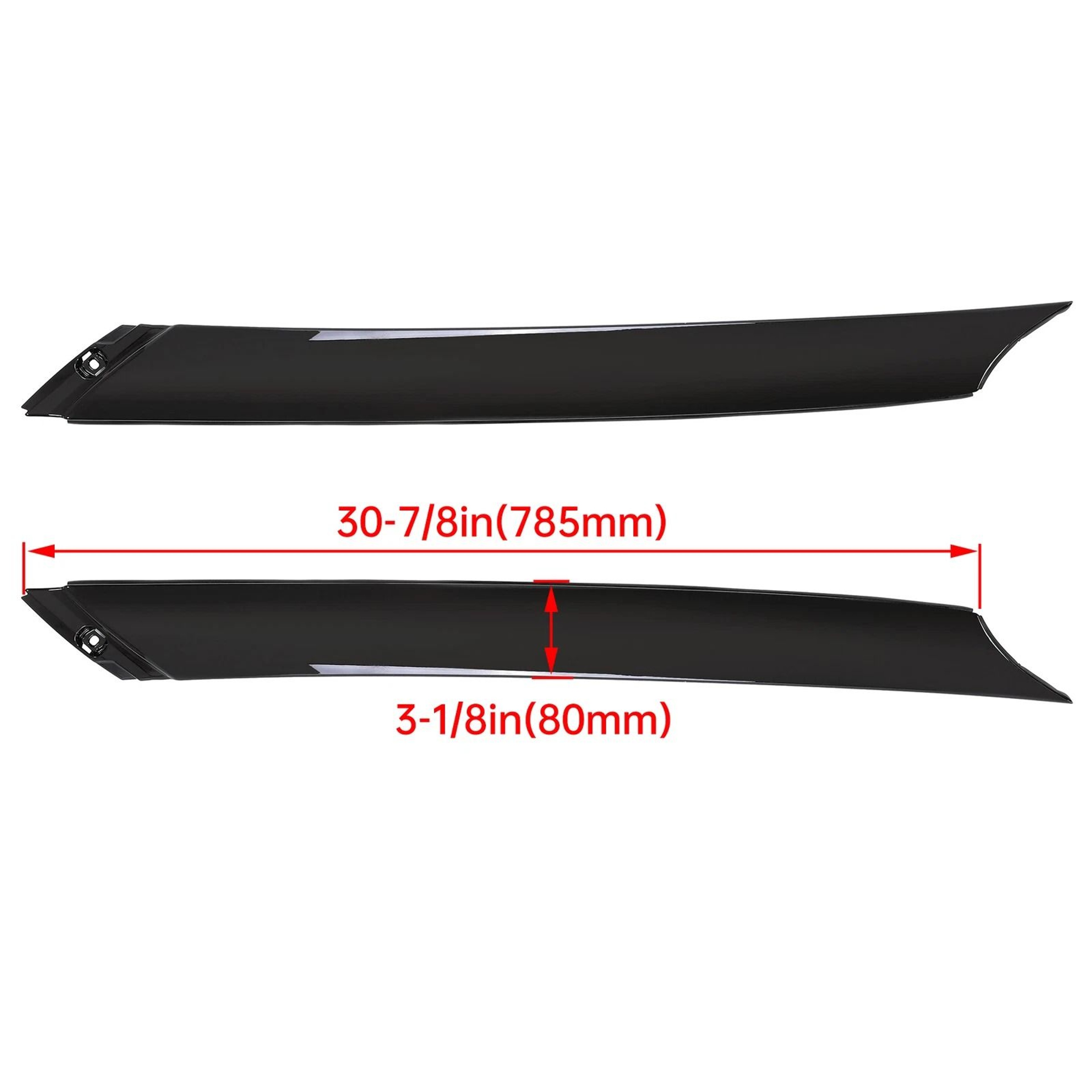 Windshield Pillar Trim Molding Kit For Hyundai Veloster 14