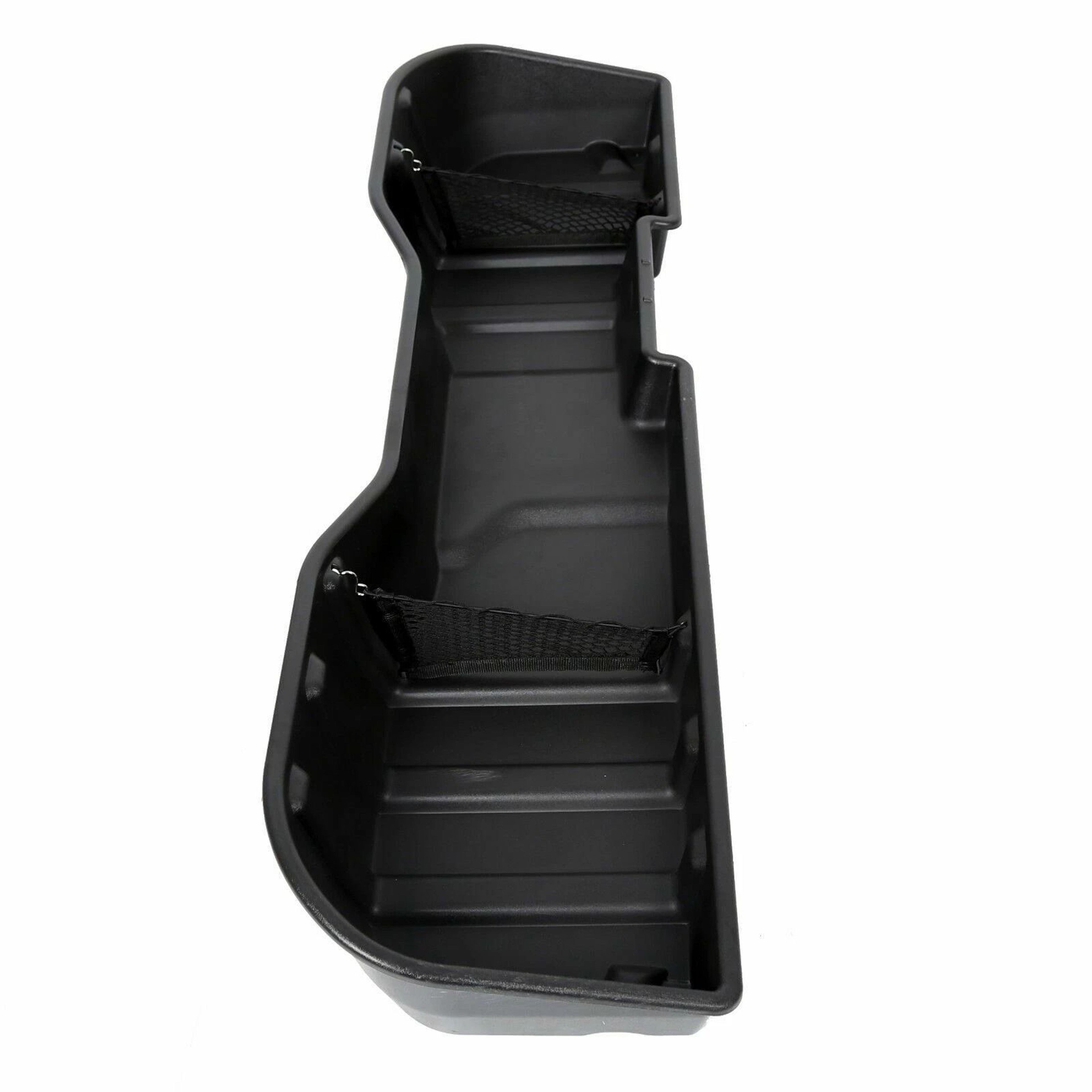 Black Underseat Storage Box For Chevy Silverado  GMC Sierra CREW CAB Durable  Waterproof Organizer 3