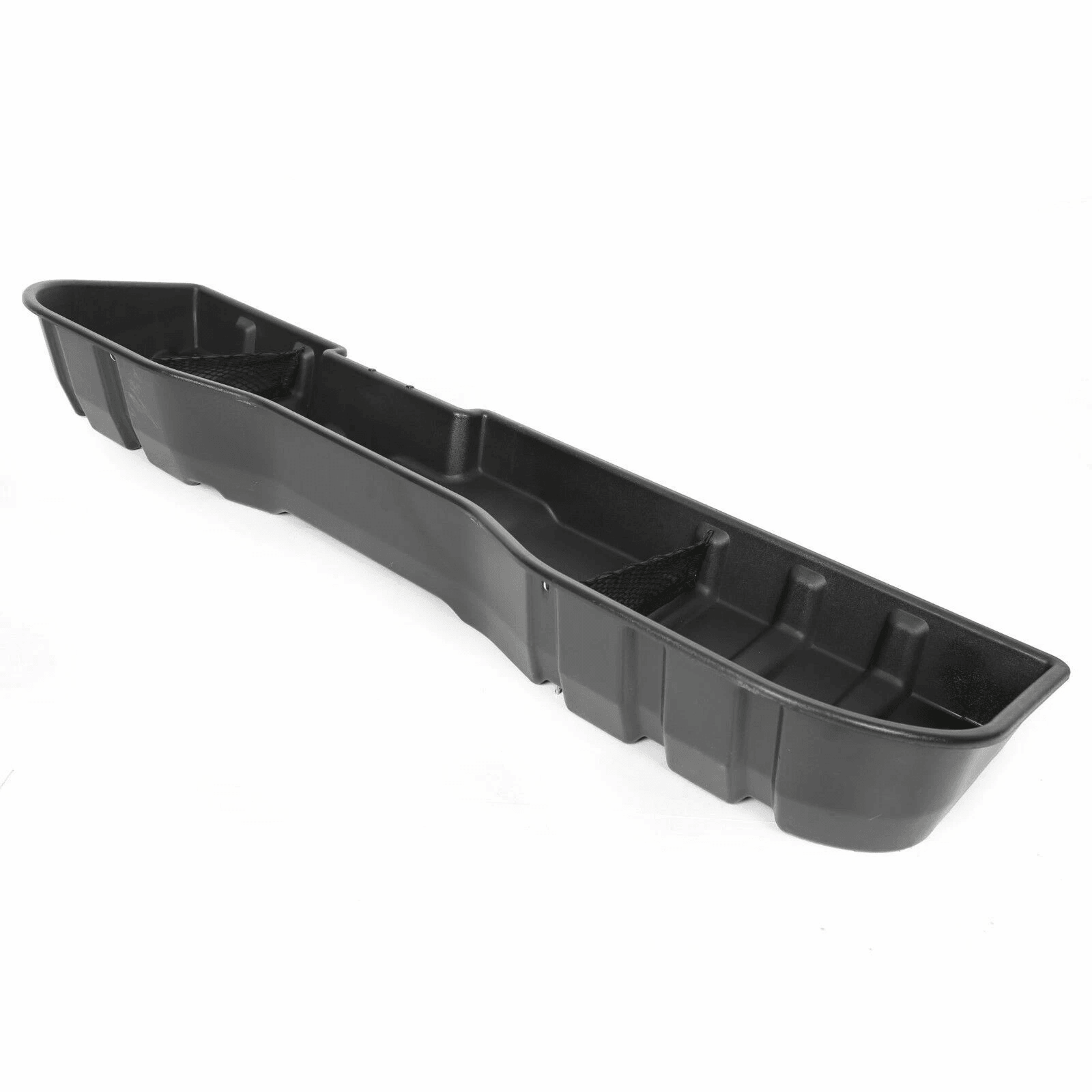 Black Underseat Storage Box For Chevy Silverado  GMC Sierra CREW CAB Durable  Waterproof Organizer 4