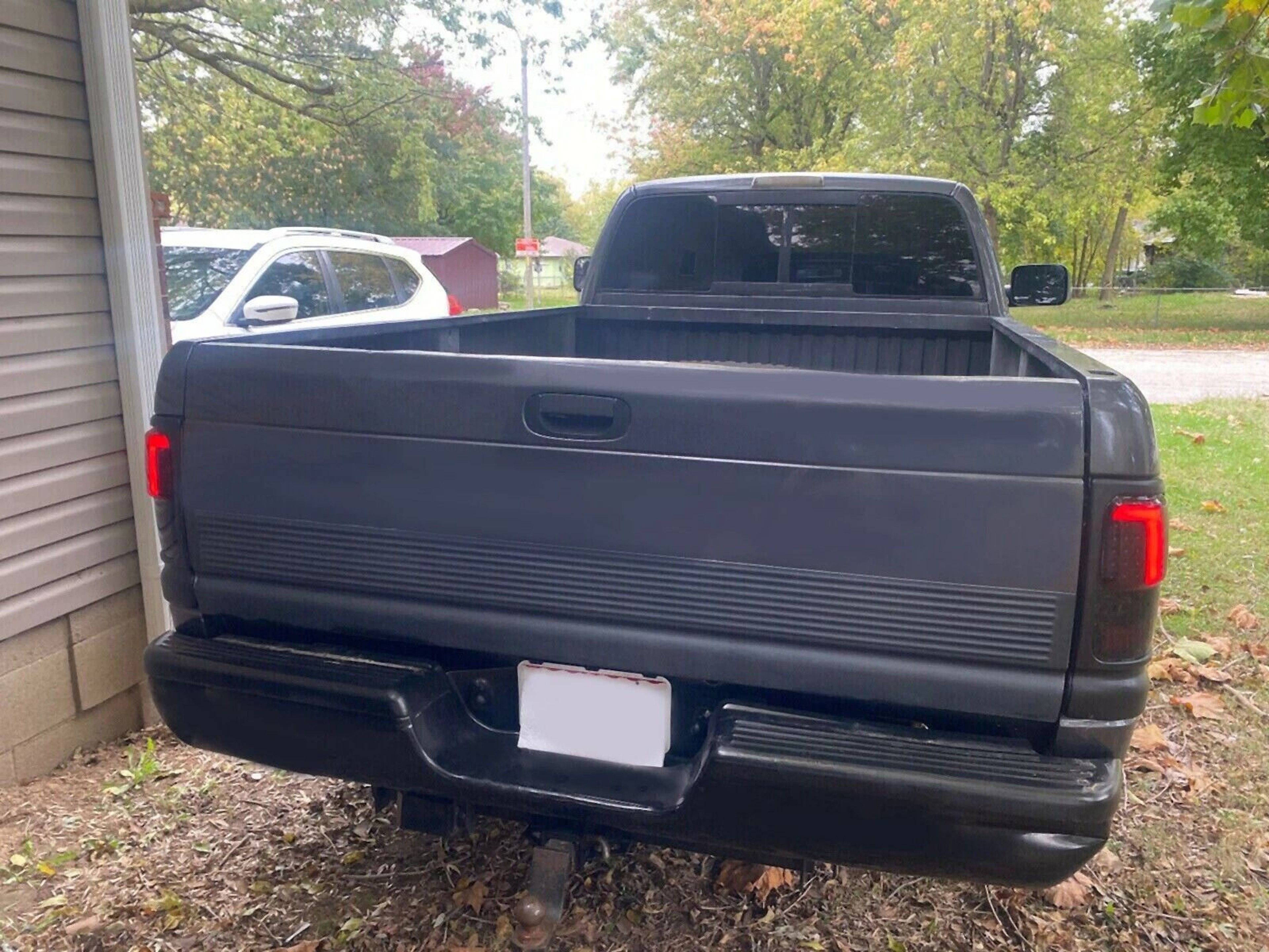 Smoked Black LED Tube Brake Tail Lights For Dodge Ram Durable Stylish Upgrade 1