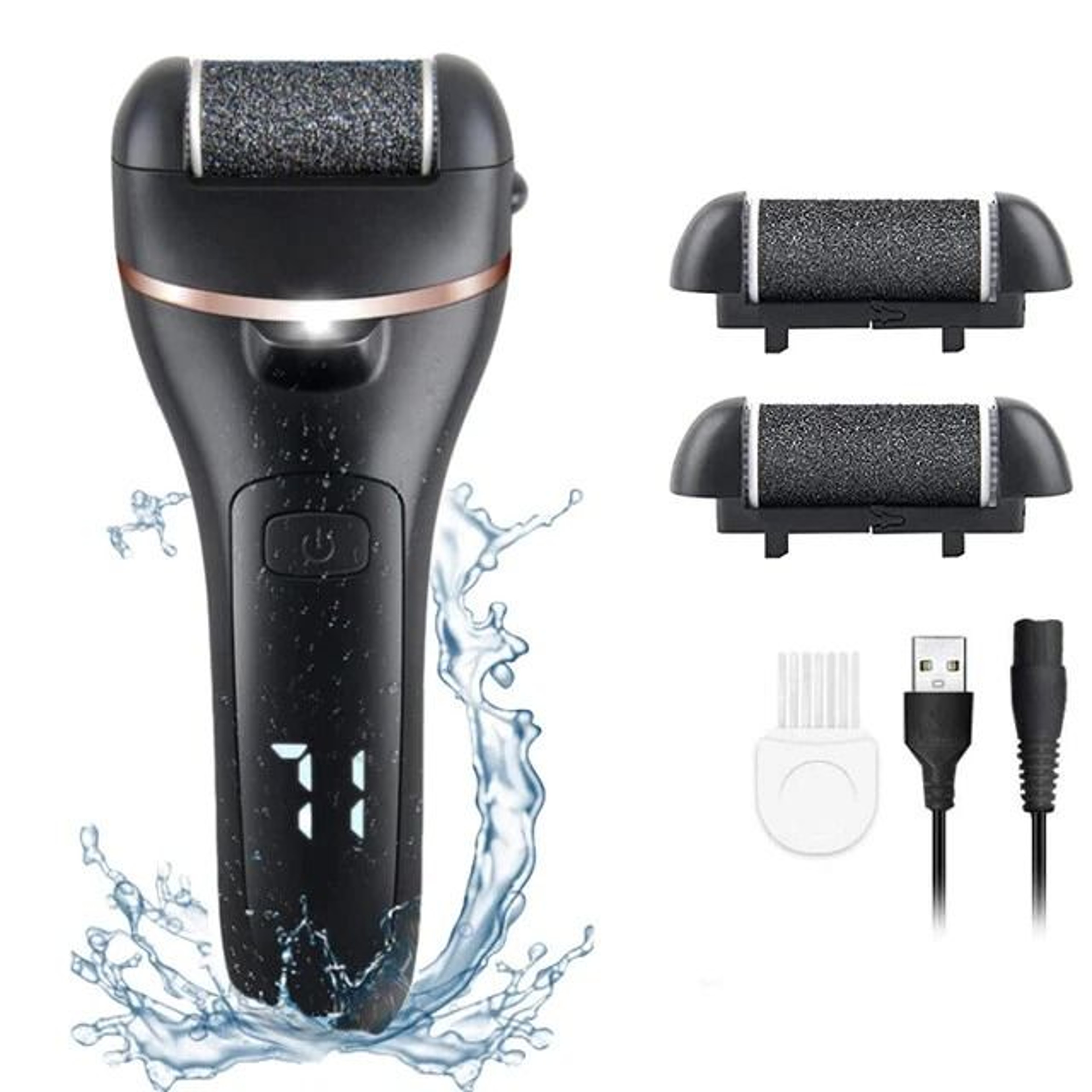 Electric Foot Grinder Rechargeable Callus Remover Pedicure Tool For Soft Feet 0