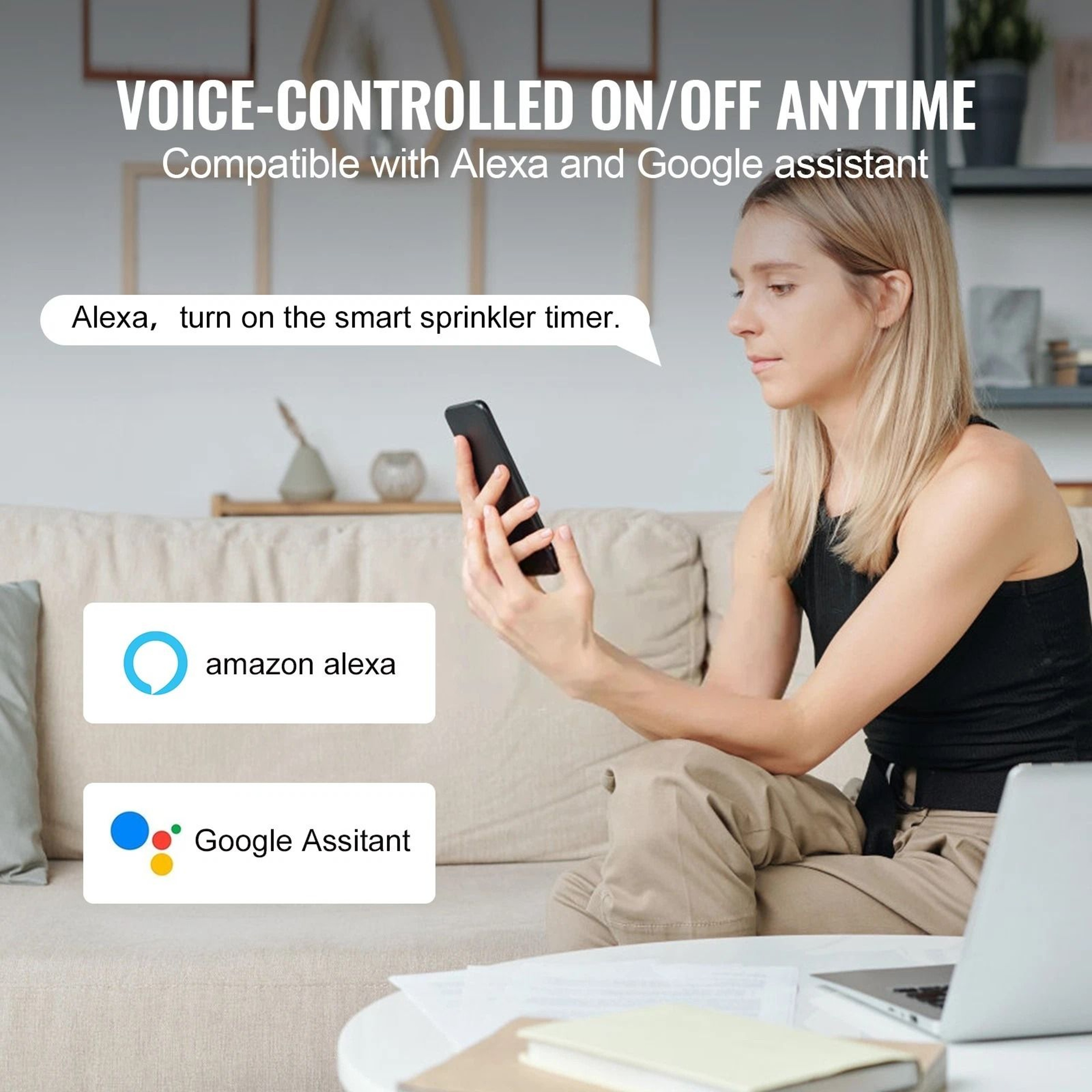 WiFi Sprinkler Timer Smart Hose Faucet Water Timer 7