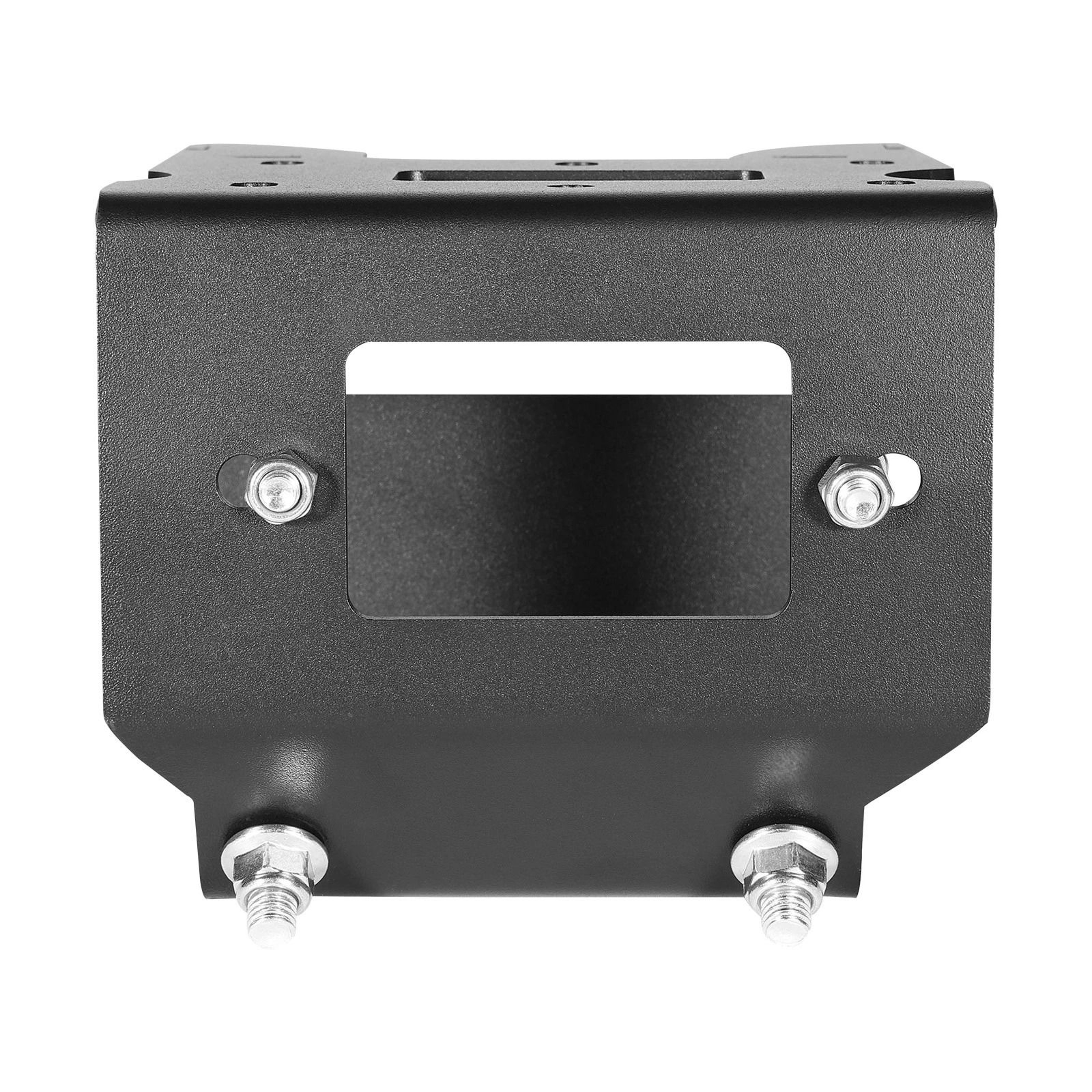 Polaris Sportsman Winch Mount Receiver Hitch Plate ATV Recovery Bracket 1