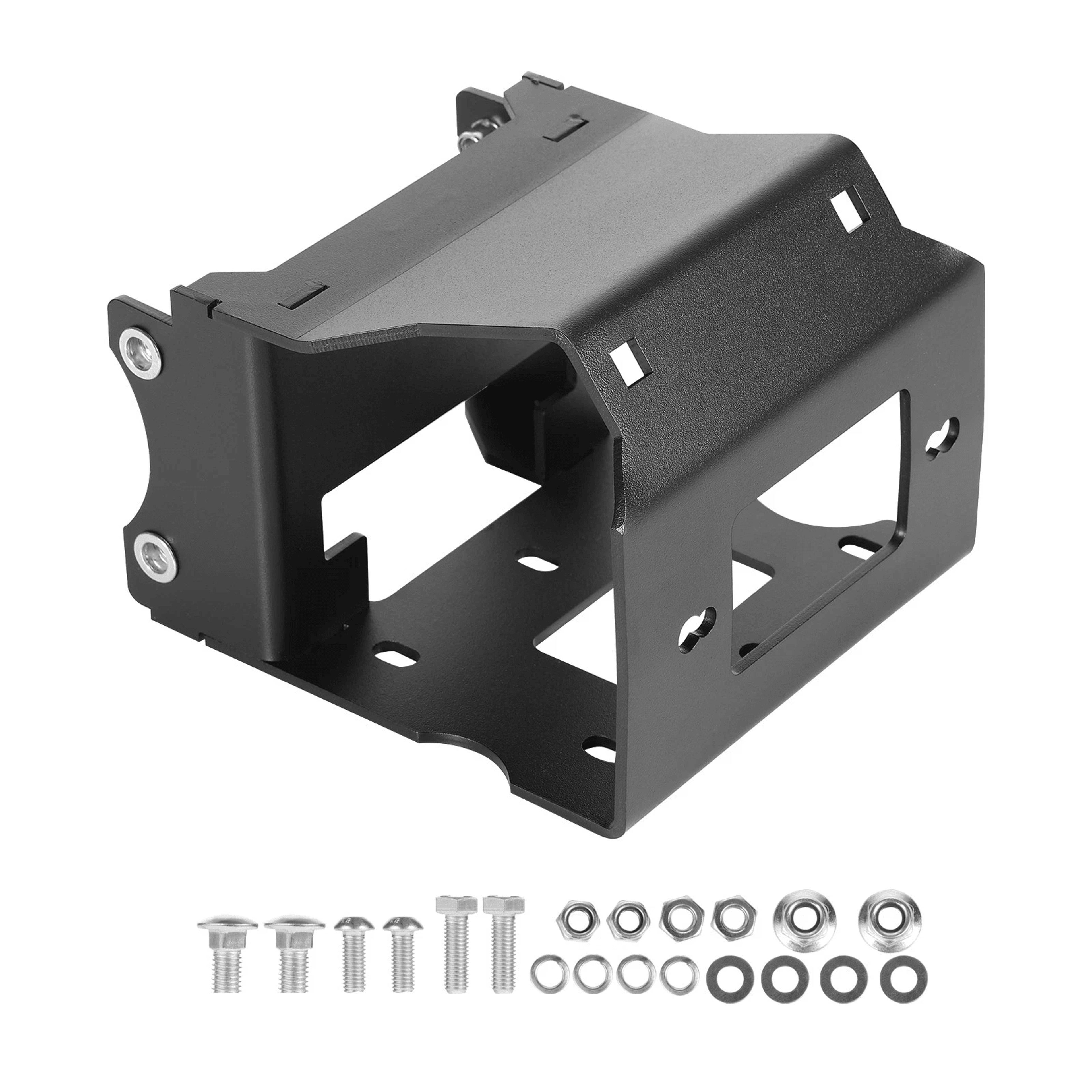 Polaris Sportsman Winch Mount Receiver Hitch Plate ATV Recovery Bracket 11