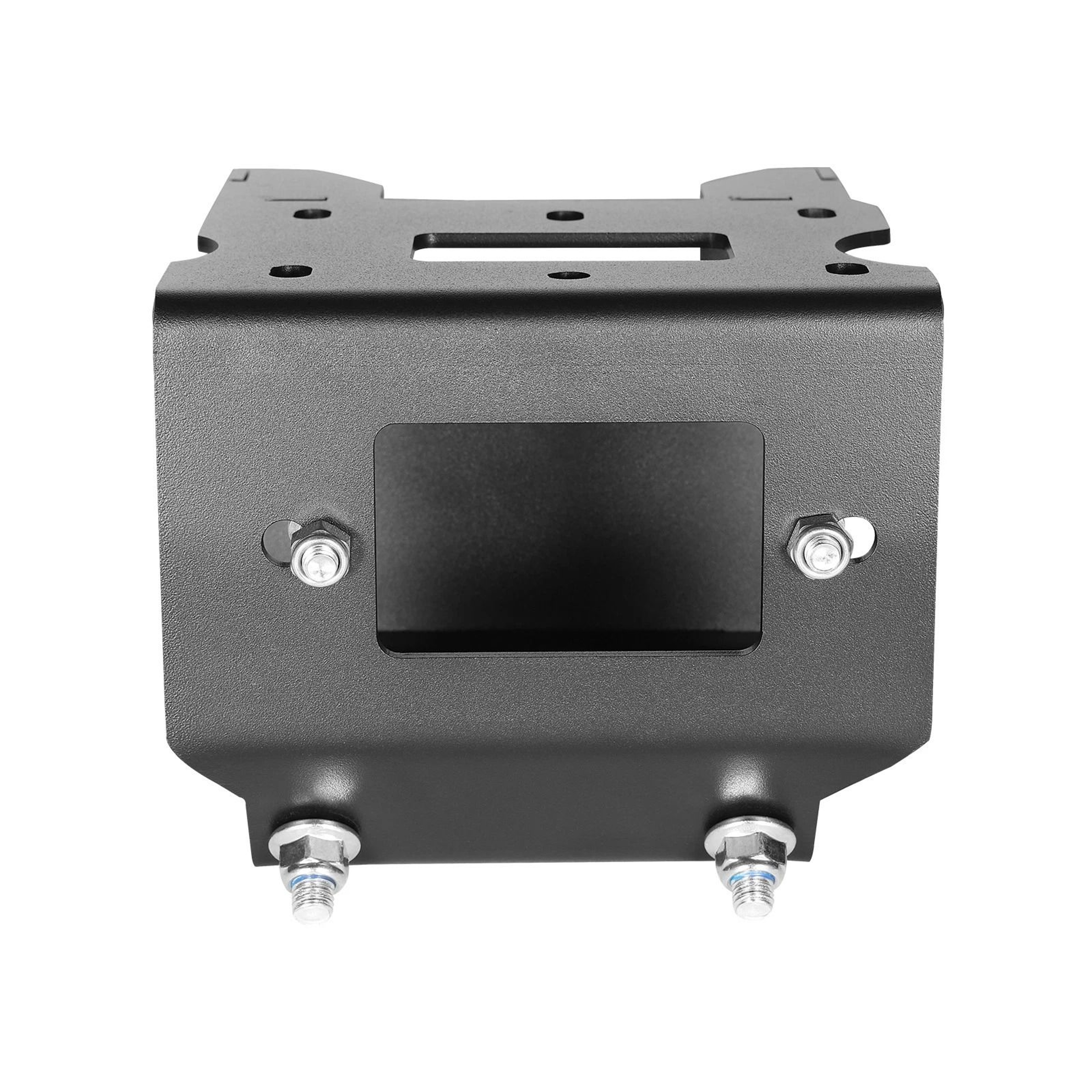 Polaris Sportsman Winch Mount Receiver Hitch Plate ATV Recovery Bracket 3