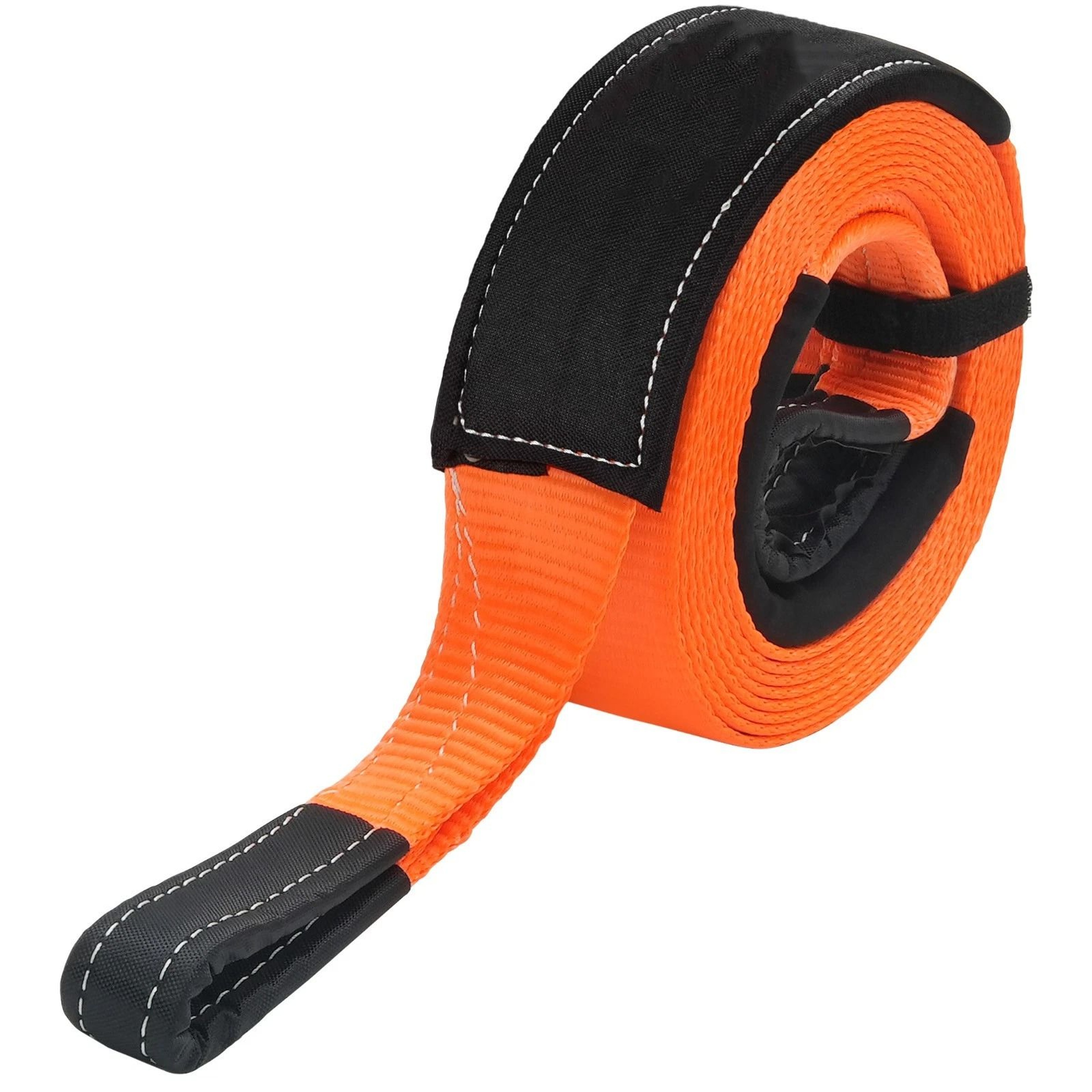 Heavy Duty Tow Strap Recovery Strap For Trucks SUVs And Emergency Towing 0