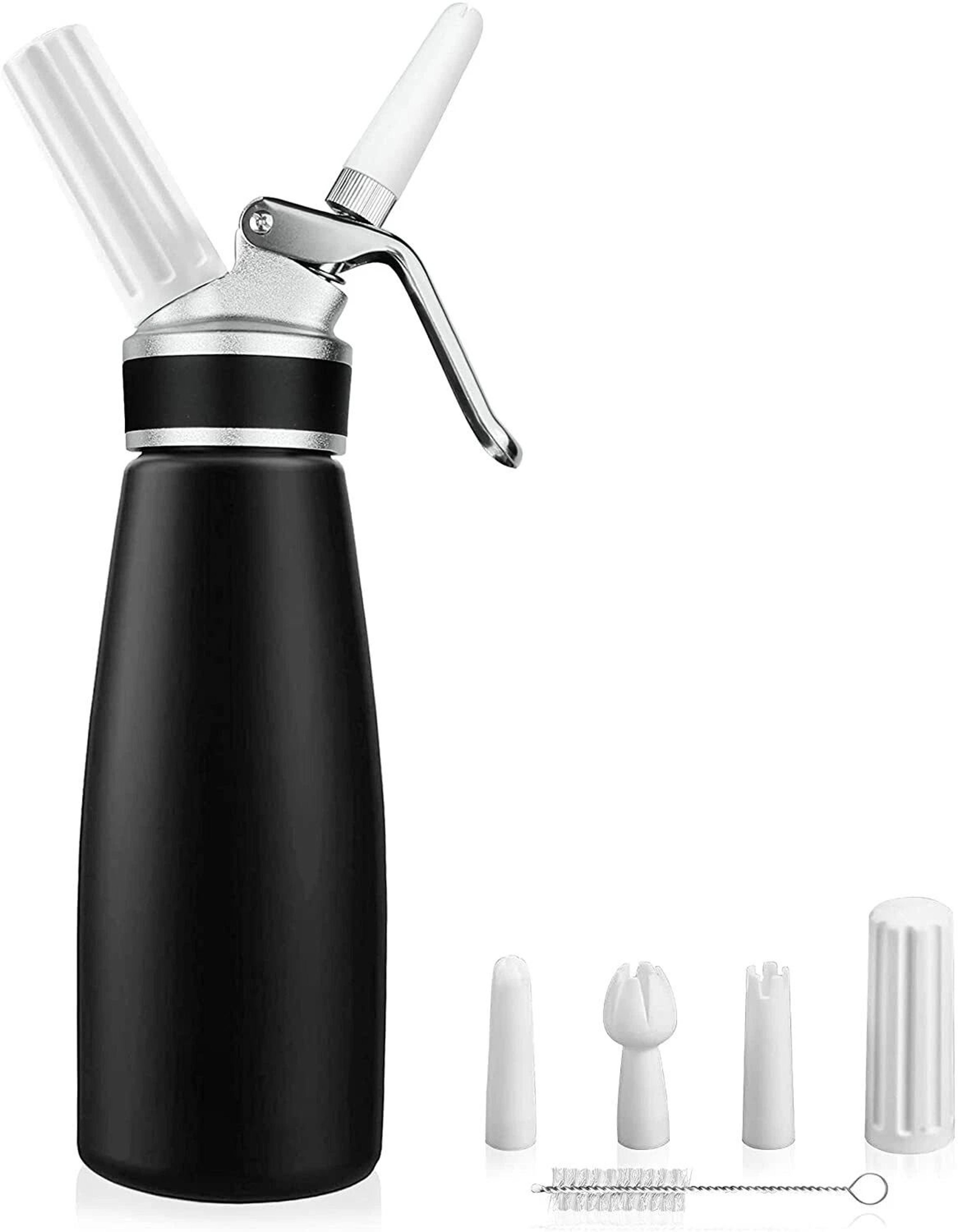 Whipped Cream Dispenser Durable Aluminum Foam Whipper For Delicious Cream Creations 0