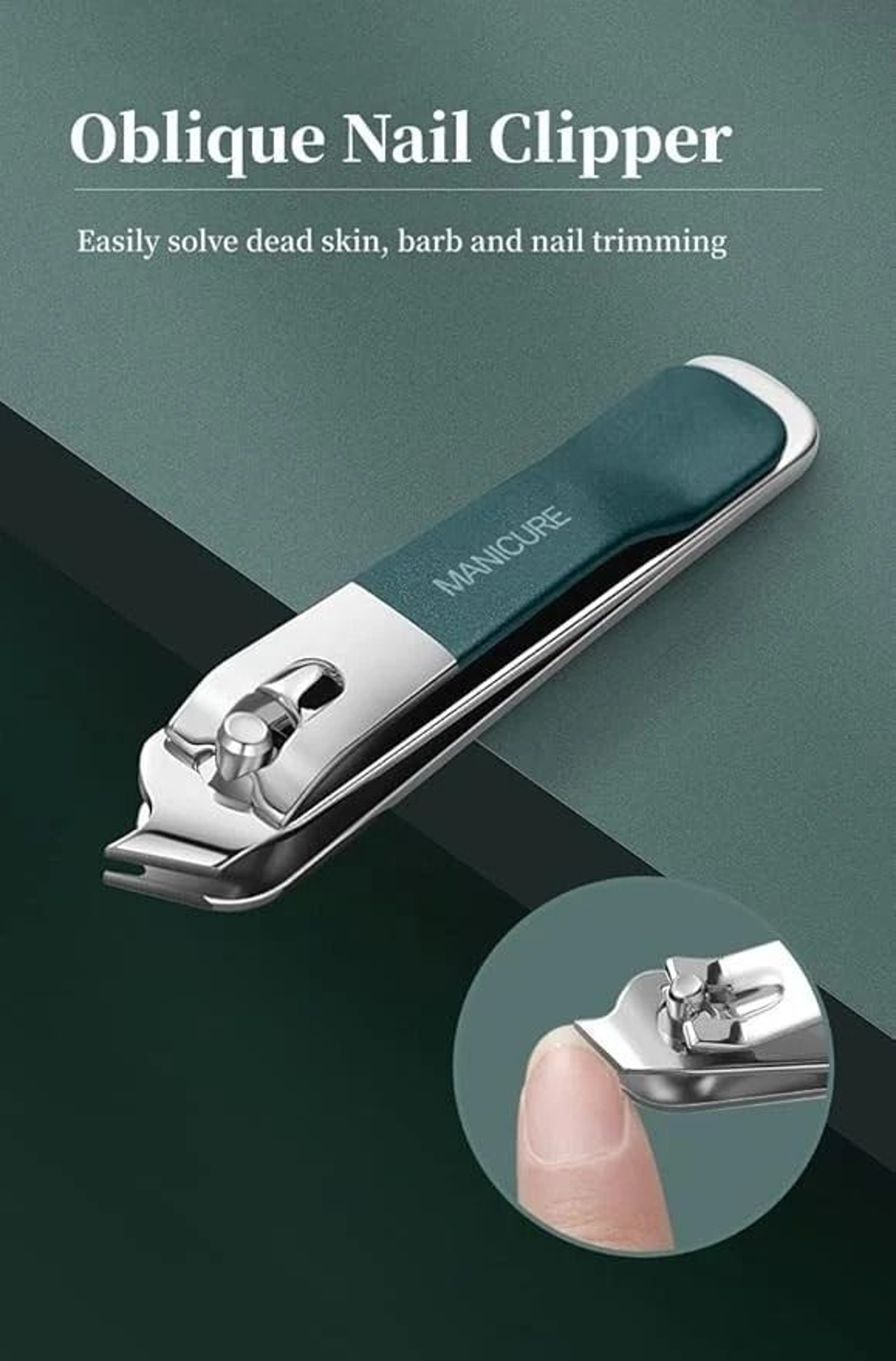 Manicure Pedicure Set With Nail Clippers  Cuticle Grooming Kit Complete Ear Pick  Grooming Tools Ca 5