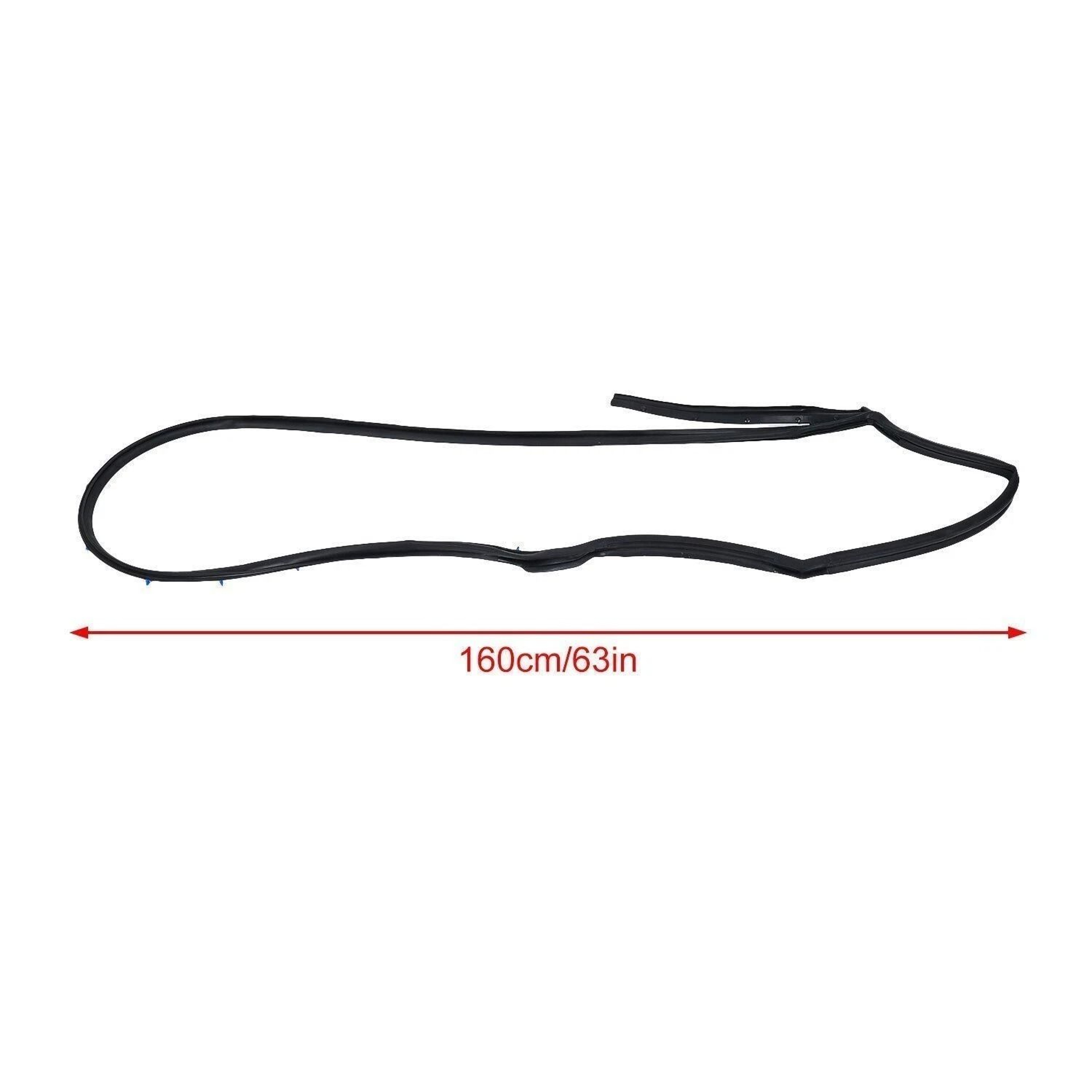 Nissan Sentra Rear Door Weatherstrip Seal Pair Left And Right 10