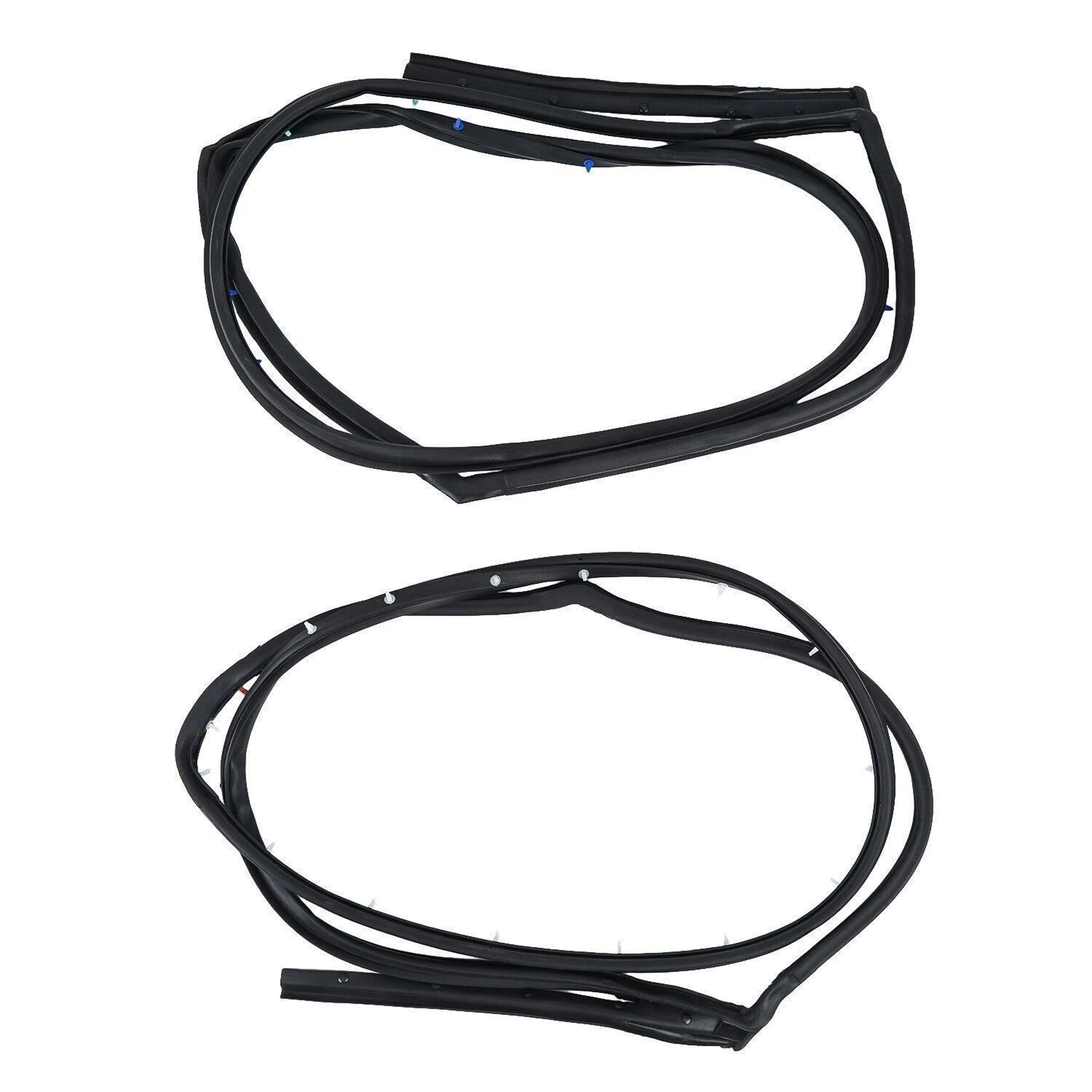 Nissan Sentra Rear Door Weatherstrip Seal Pair Left And Right 4