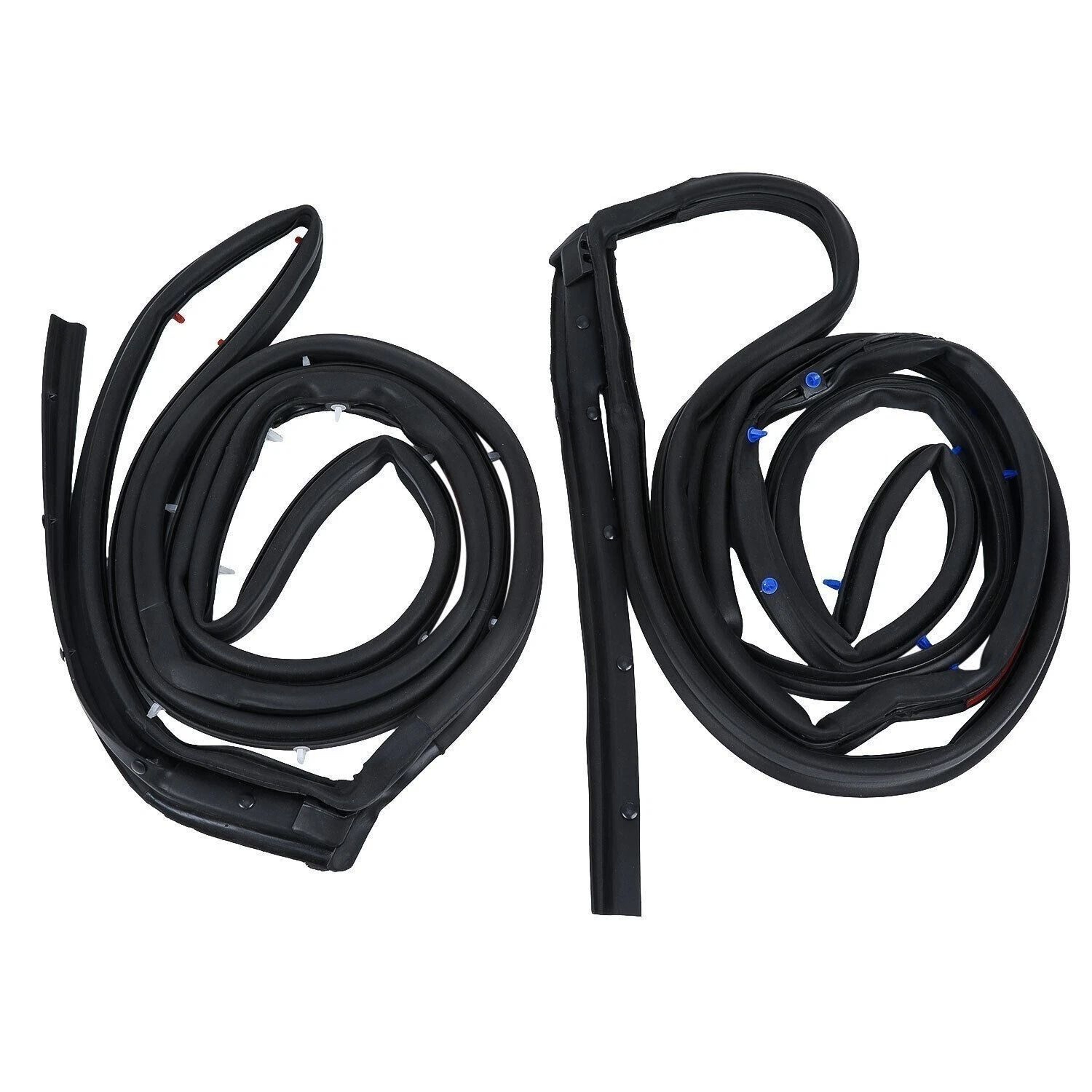 Nissan Sentra Rear Door Weatherstrip Seal Pair Left And Right 5